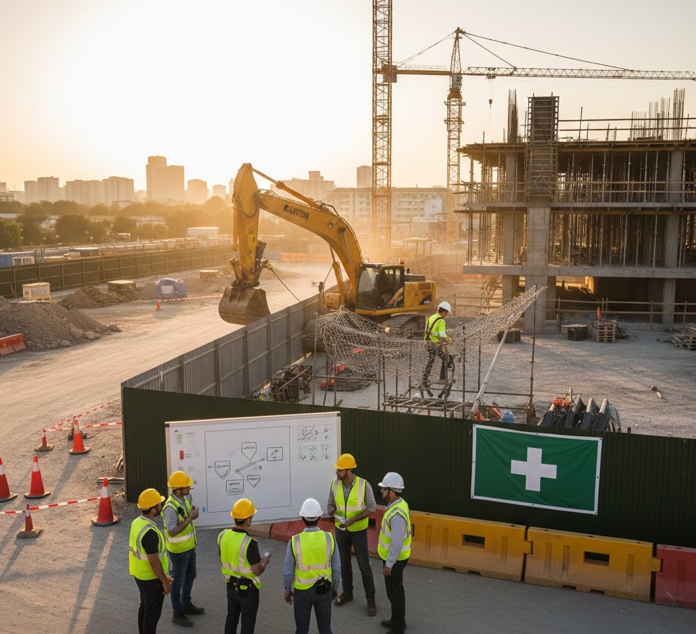 Sécurité sur les chantiers : règles indispensables