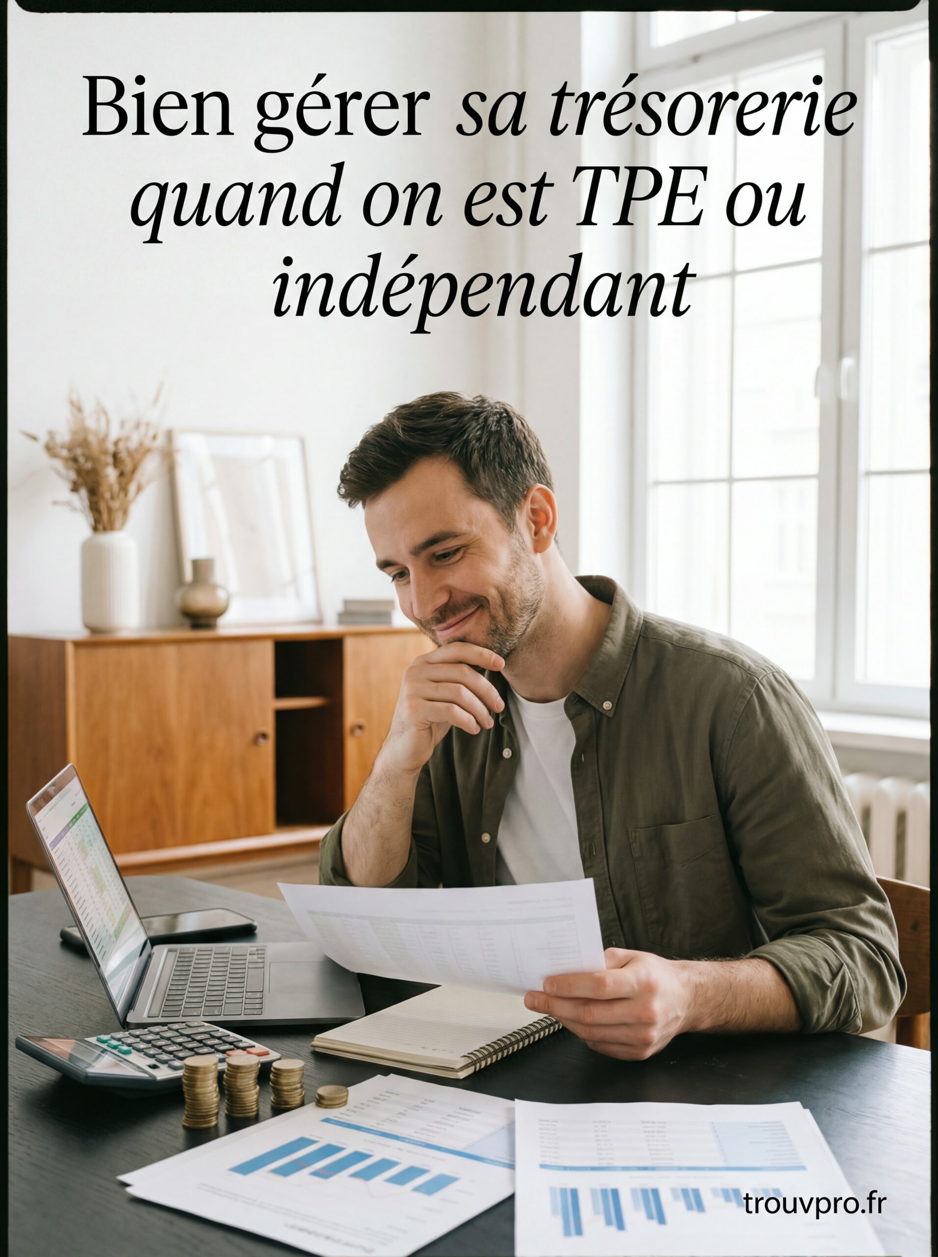 Bien gérer sa trésorerie quand on est TPE ou indépendant
