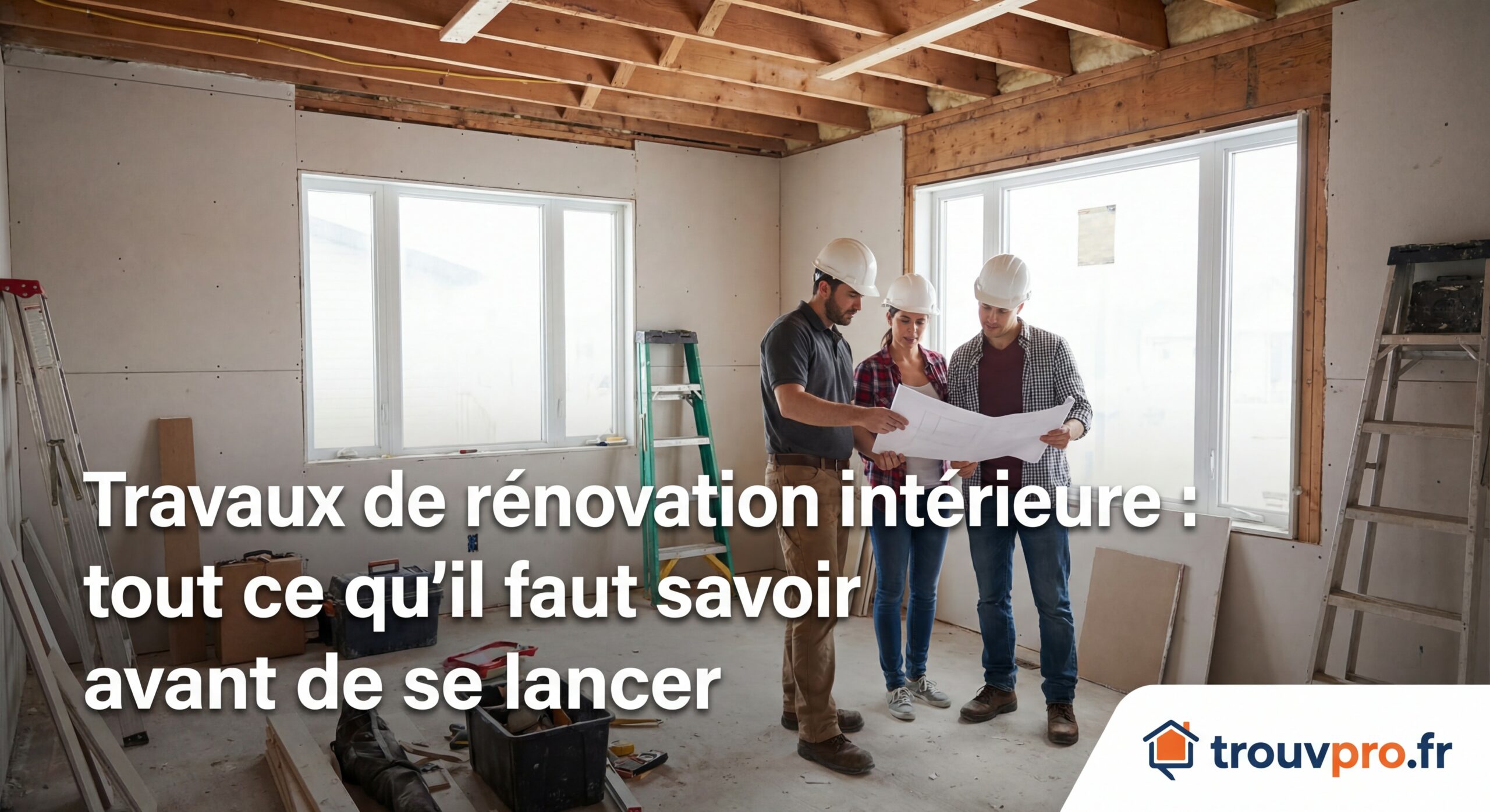 Travaux de rénovation intérieure : tout ce qu’il faut savoir avant de se lancer