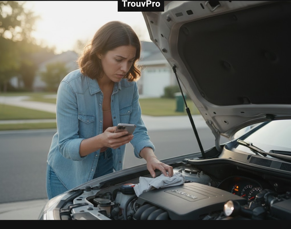 Que Faire en Cas de Voyant Moteur Allumé (Avant d'Appeler)