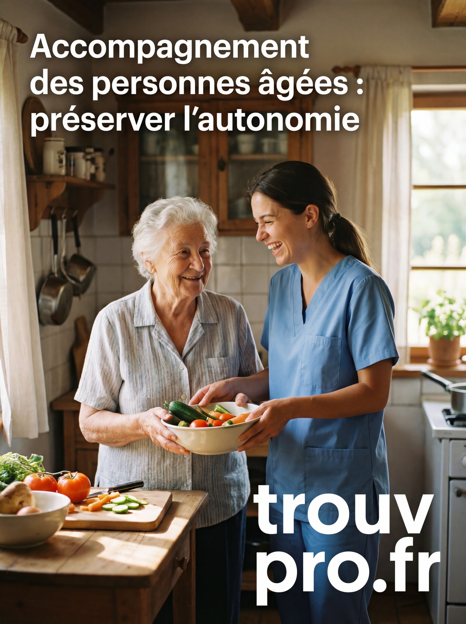 Accompagnement des personnes âgées : préserver l’autonomie