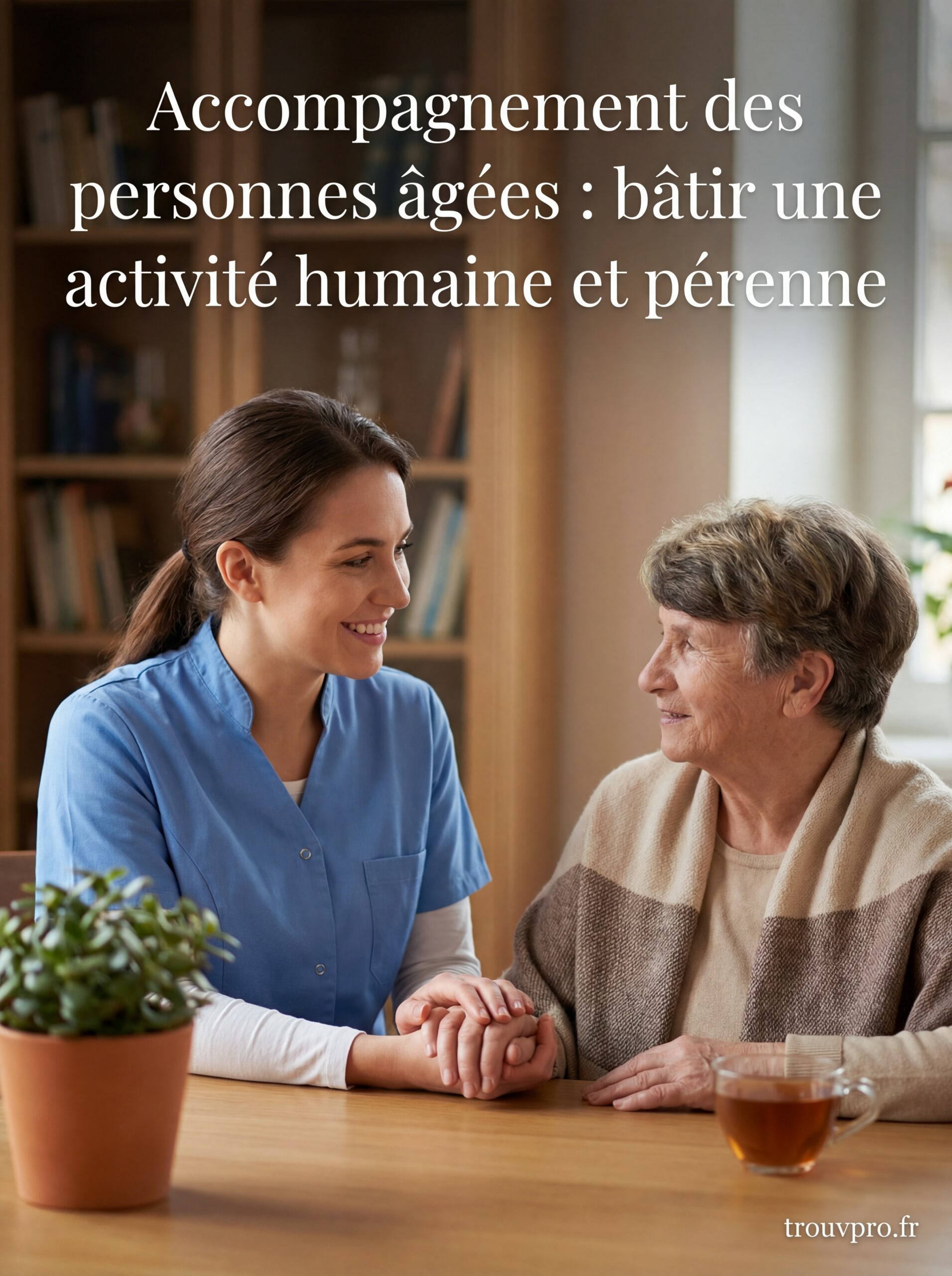 Accompagnement des personnes âgées : bâtir une activité humaine et pérenne