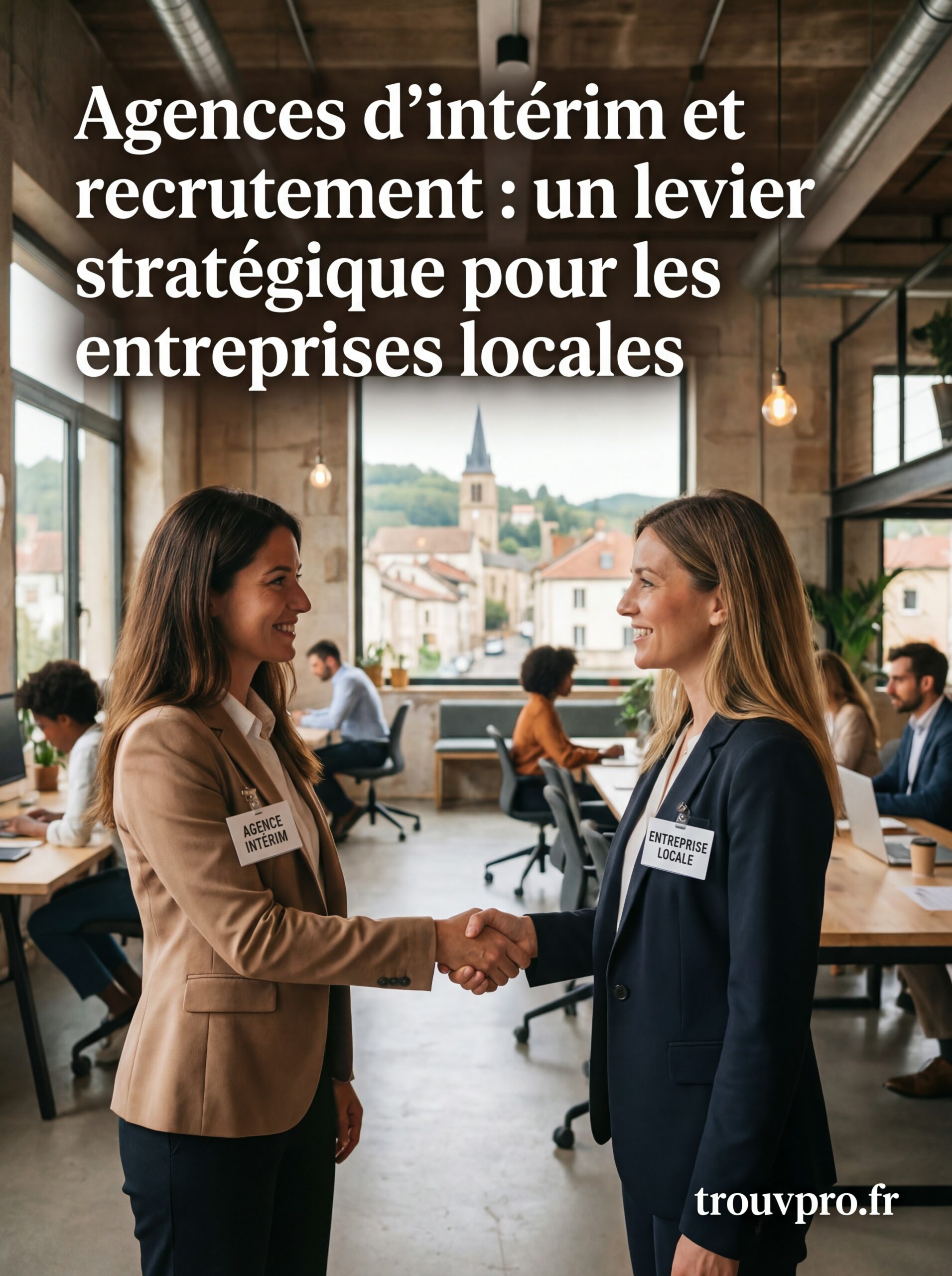 Agences d’intérim et recrutement : un levier stratégique pour les entreprises locales