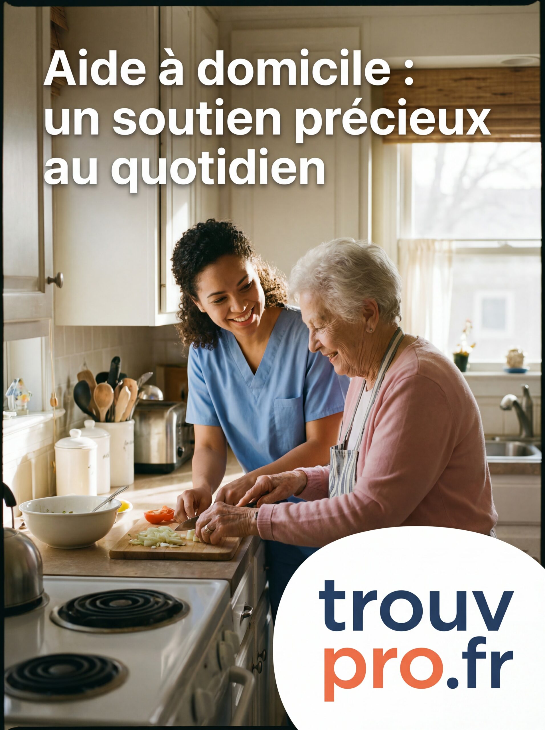 Aide à domicile : un soutien précieux au quotidien