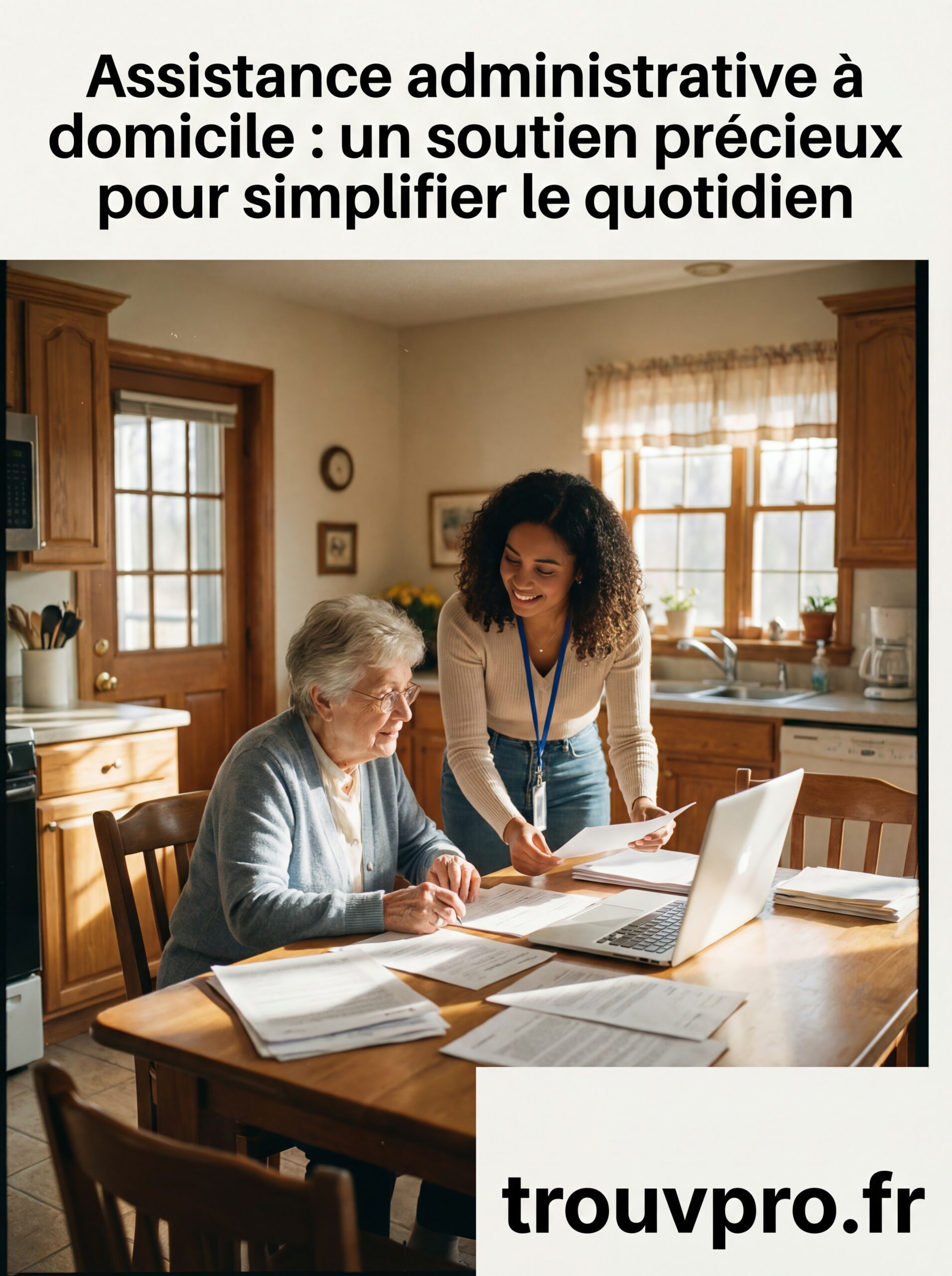 Assistance administrative à domicile : un soutien précieux pour simplifier le quotidien