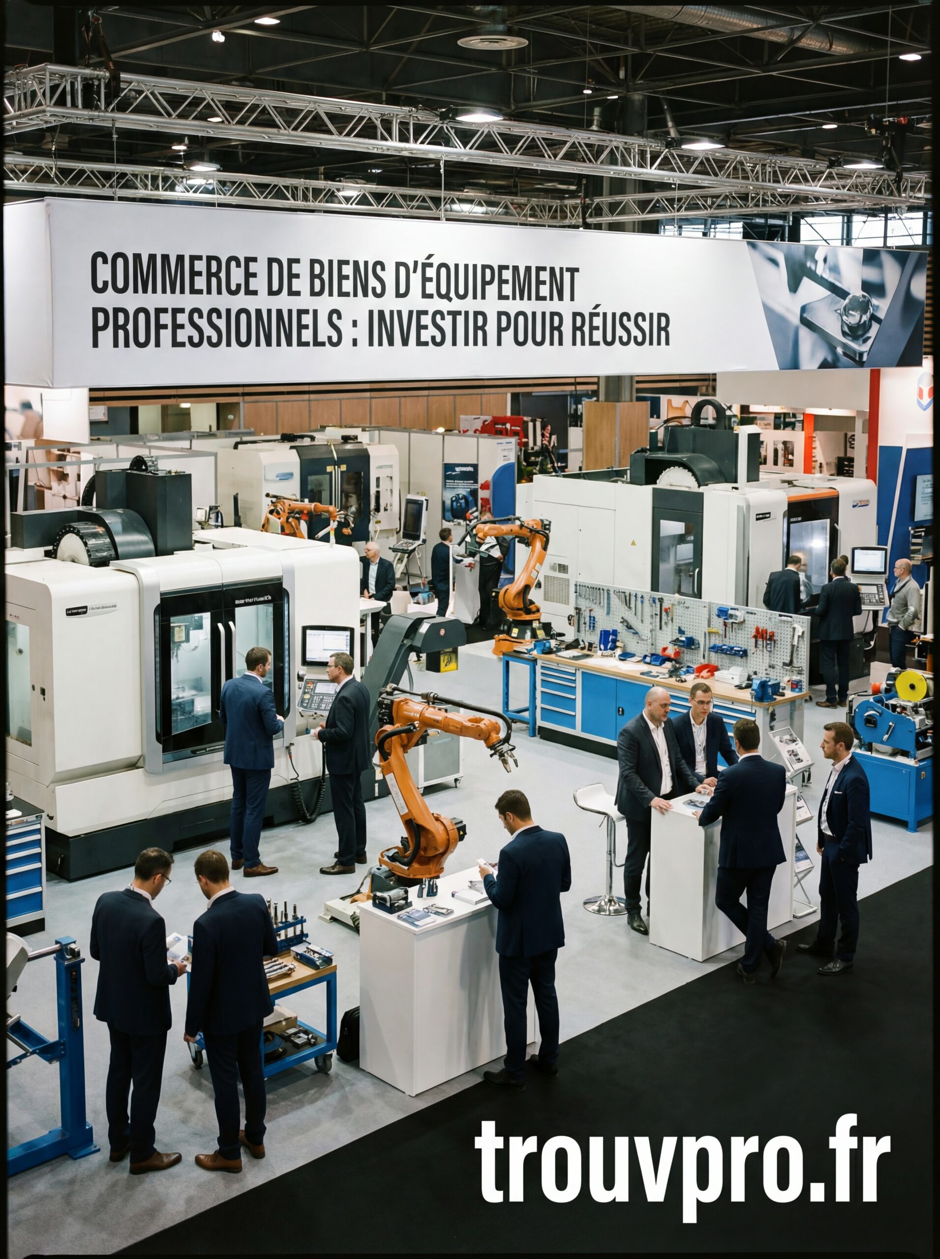 Commerce de biens d’équipement professionnels : investir pour réussir