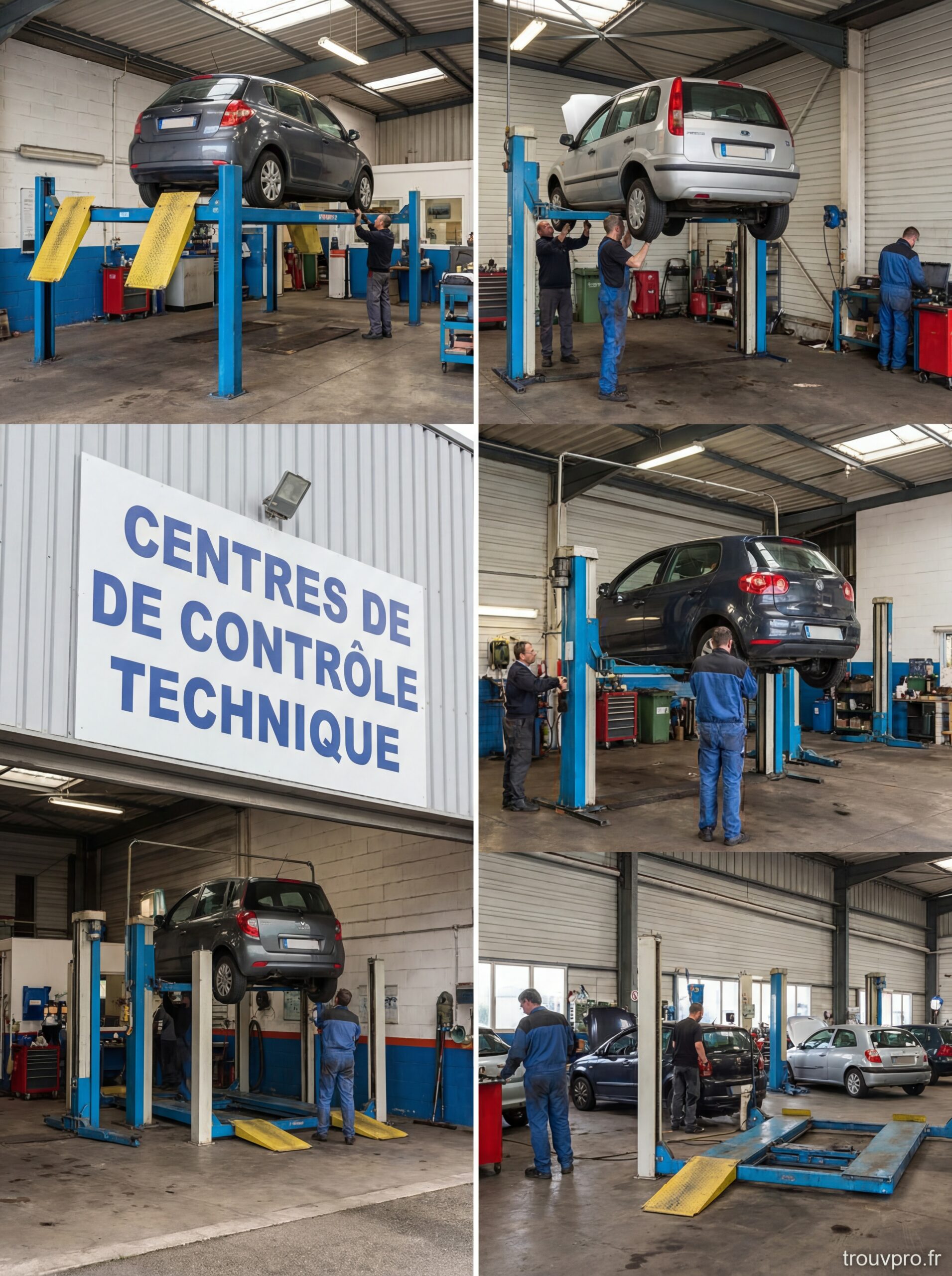 CENTRES DE CONTRÔLE TECHNIQUE