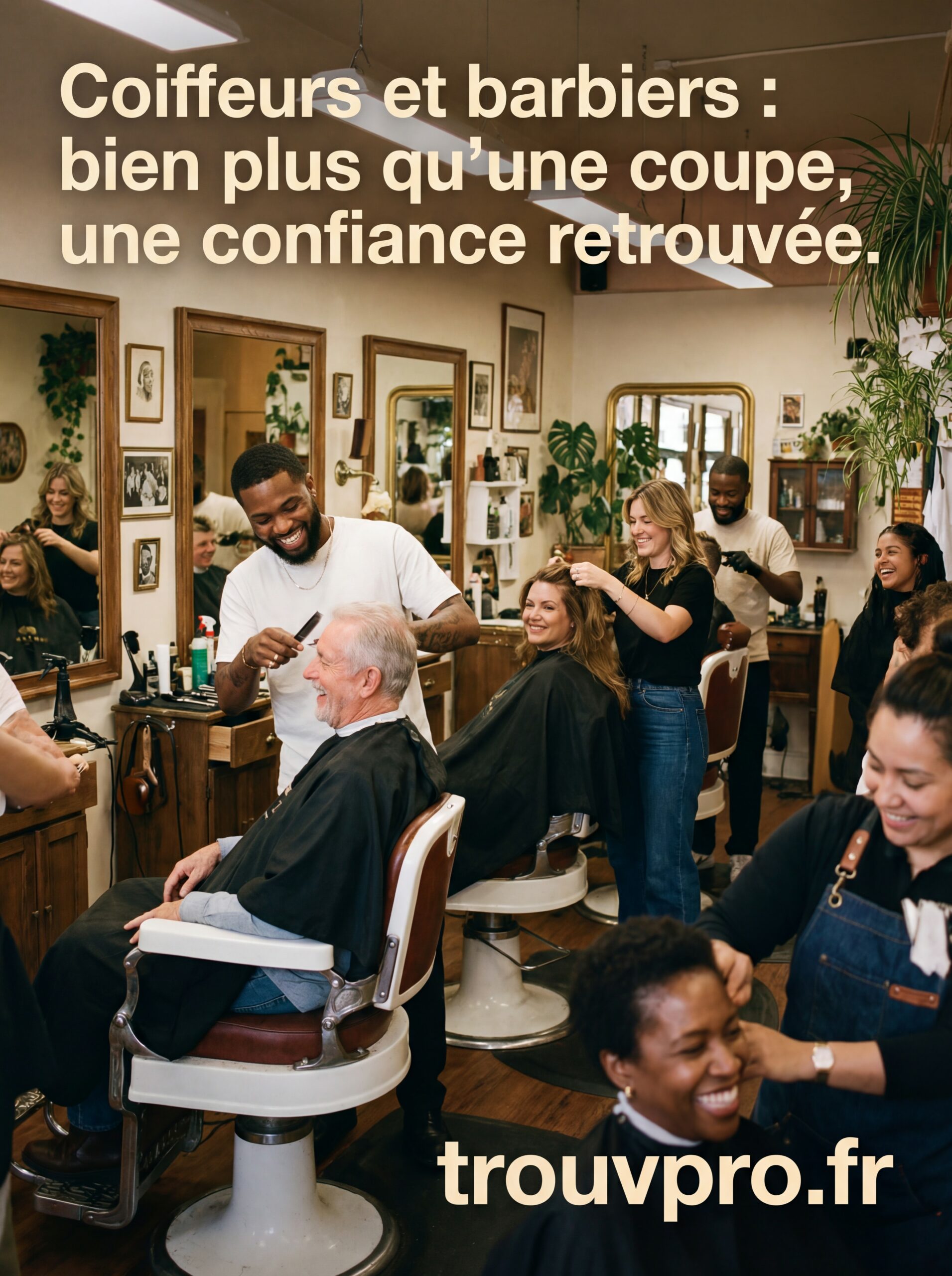 Coiffeurs et barbiers : bien plus qu’une coupe, une confiance retrouvée