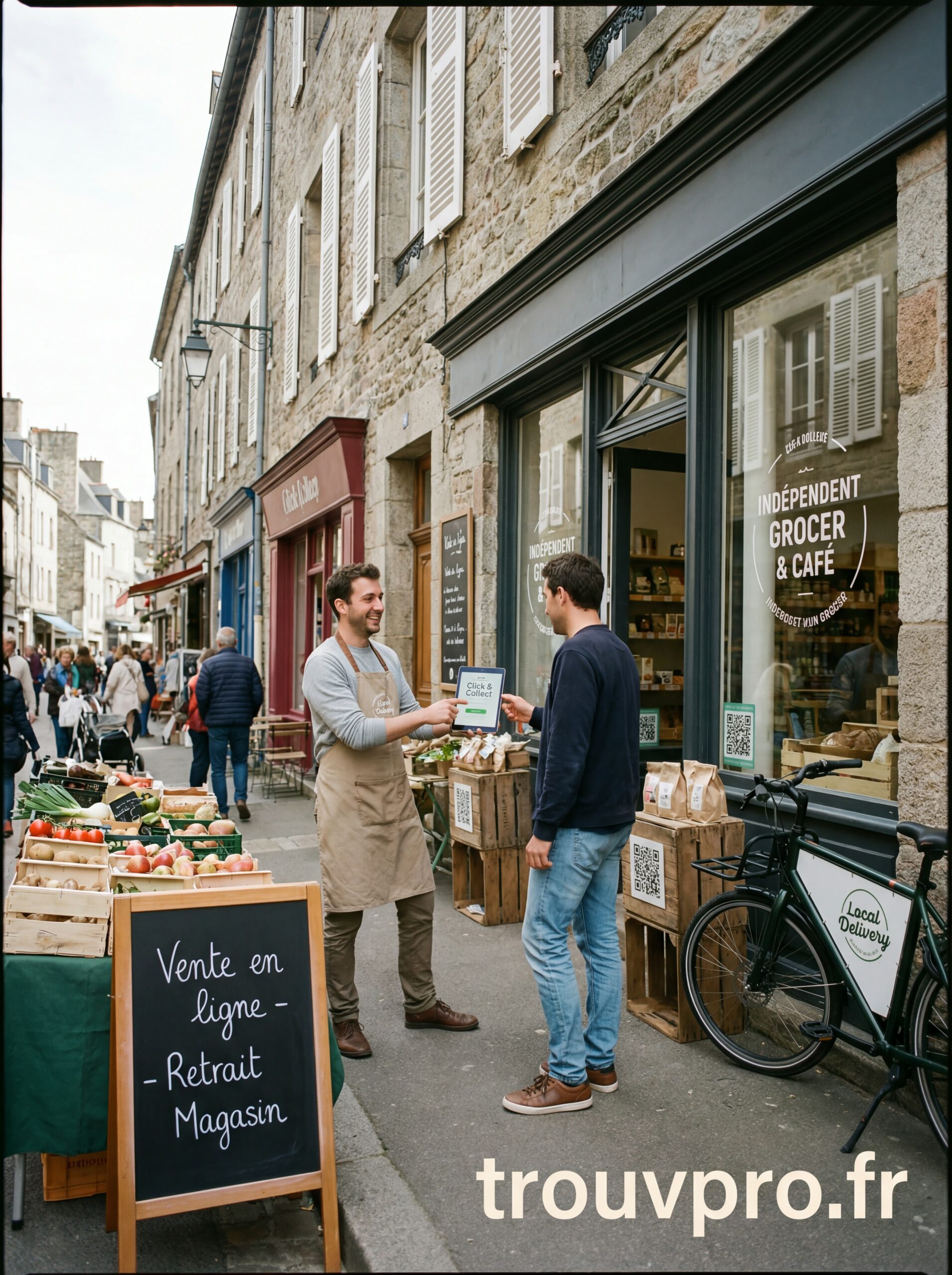 Comment digitaliser un commerce de proximité sans perdre l’esprit local