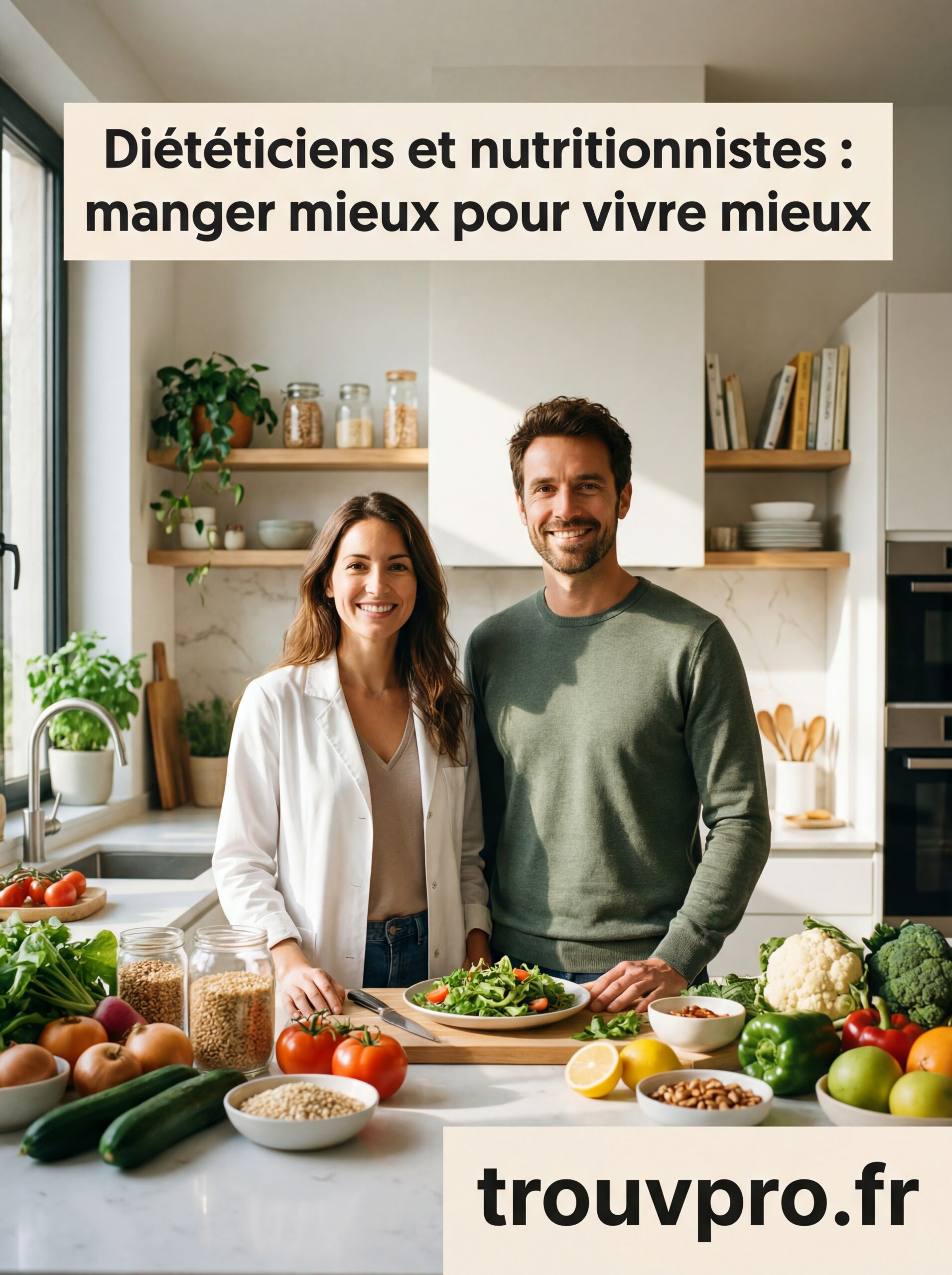 Diététiciens et nutritionnistes : manger mieux pour vivre mieux
