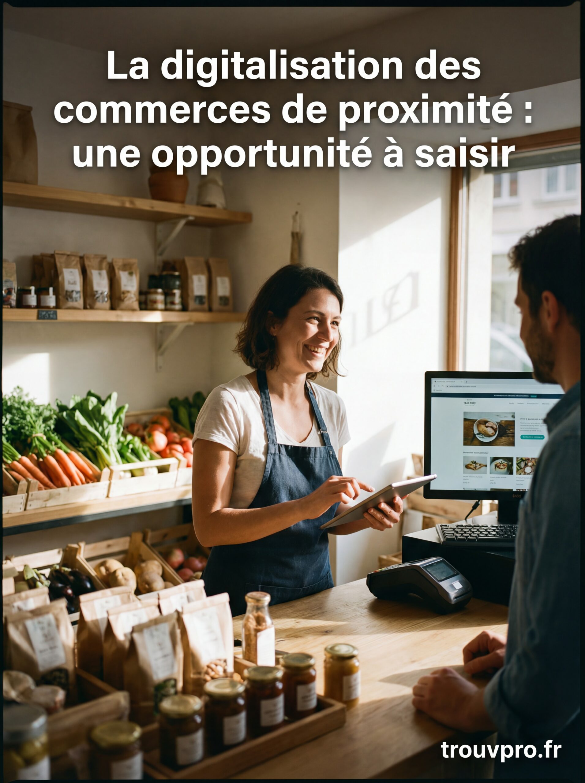 La digitalisation des commerces de proximité : une opportunité à saisir
