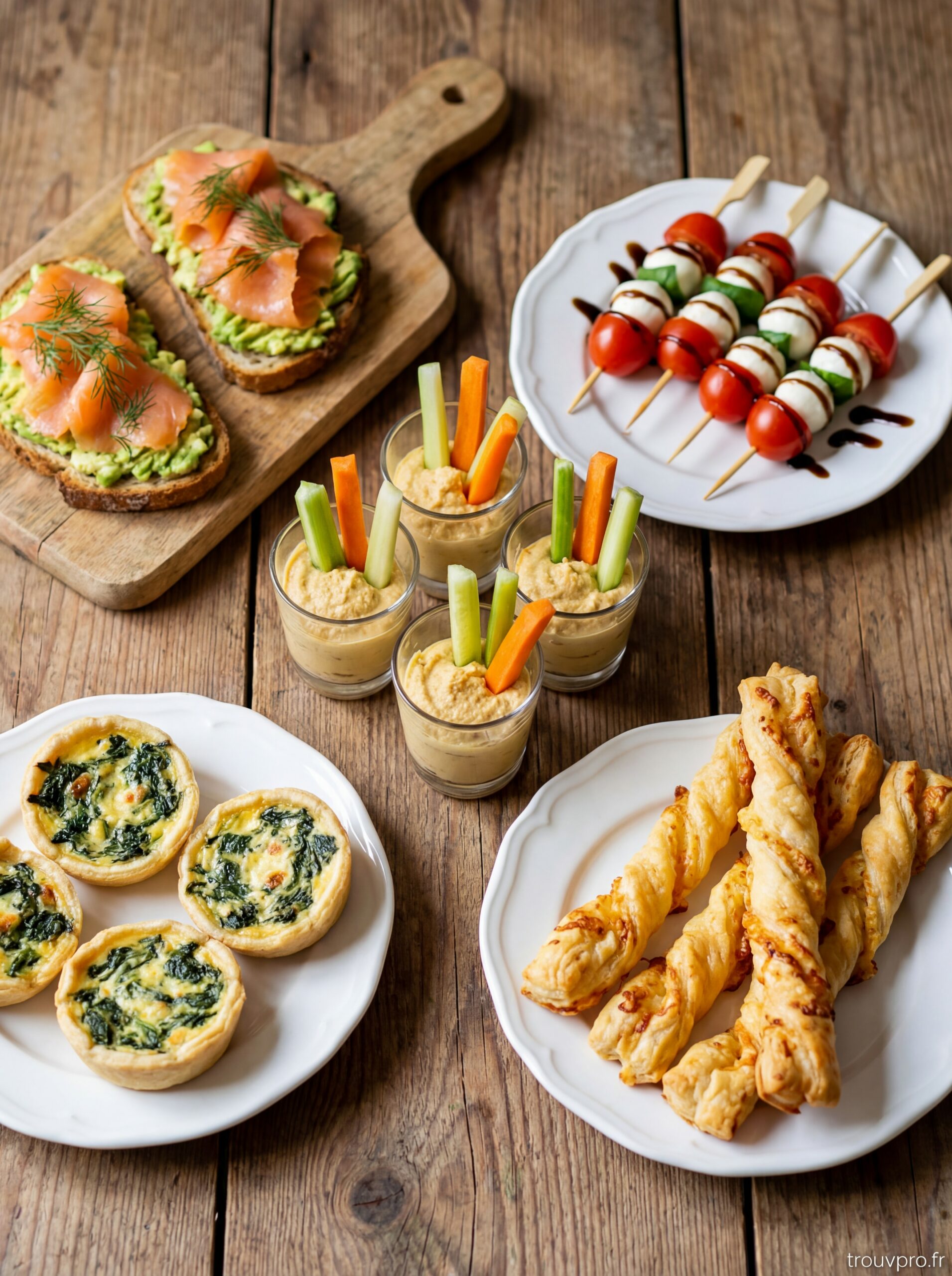 5 entrées faciles et rapides pour impressionner sans stress