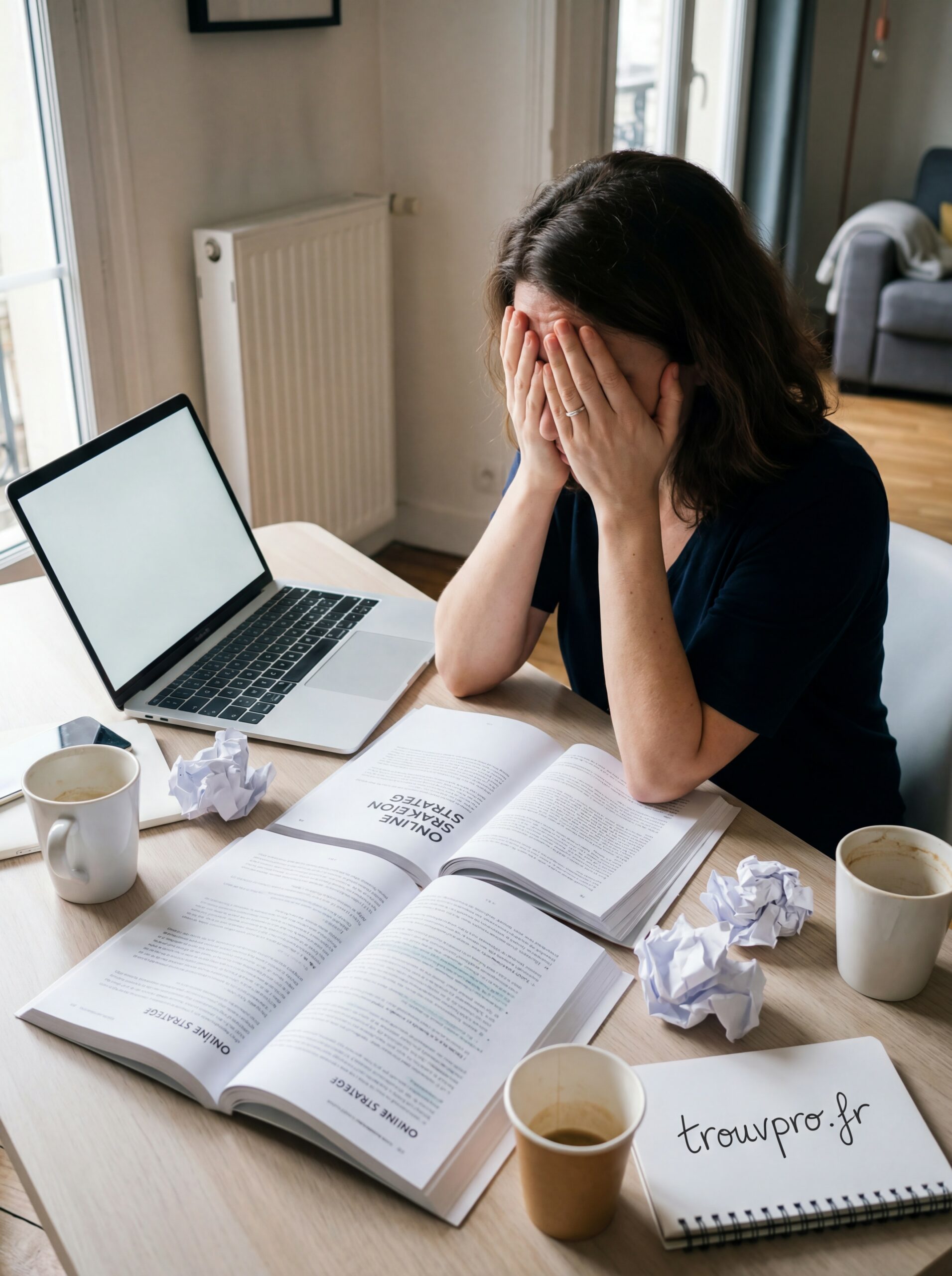 Erreurs fréquentes qui empêchent les professionnels de trouver des clients en ligne