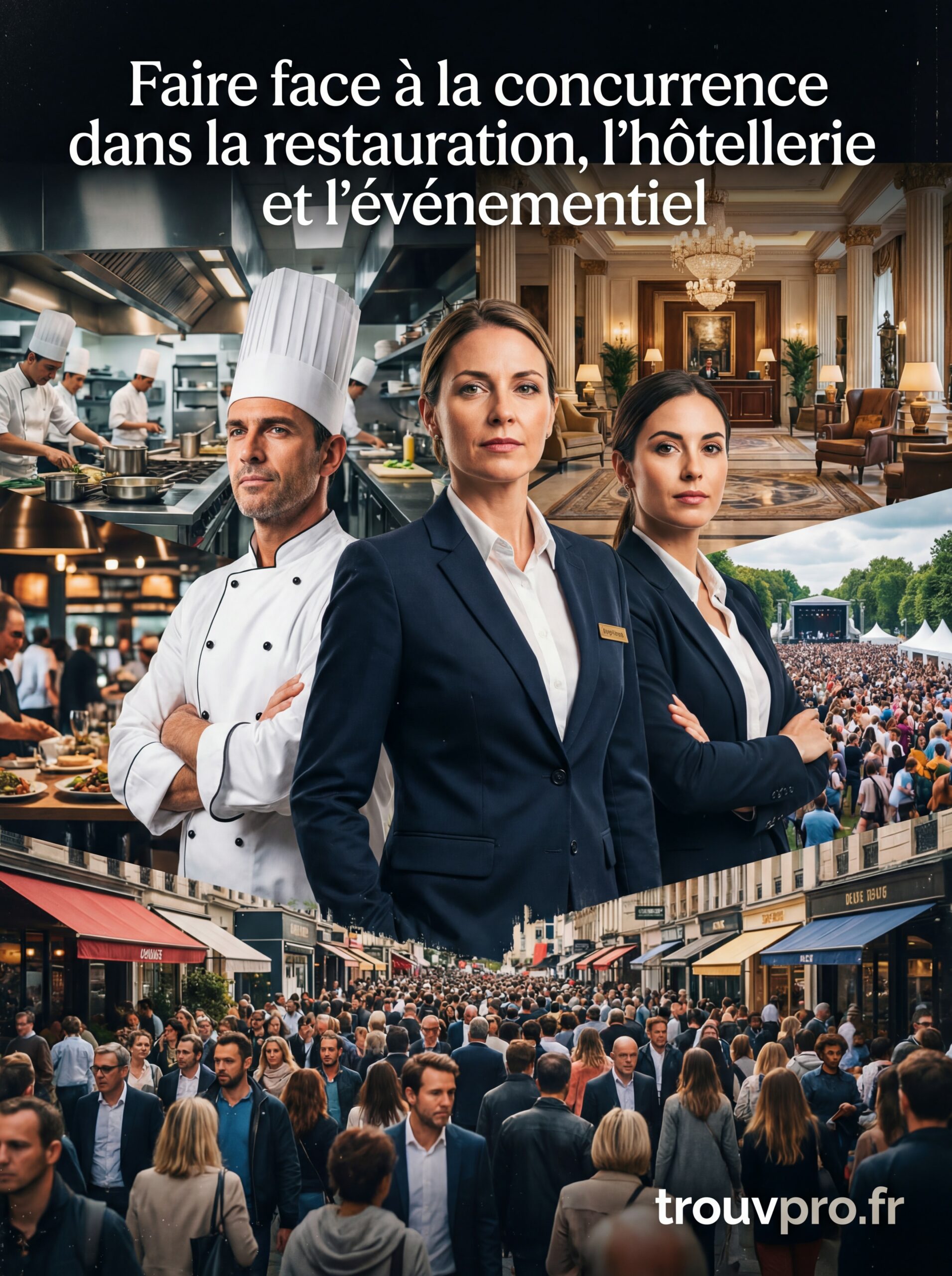 Faire face à la concurrence dans la restauration, l’hôtellerie et l’événementiel
