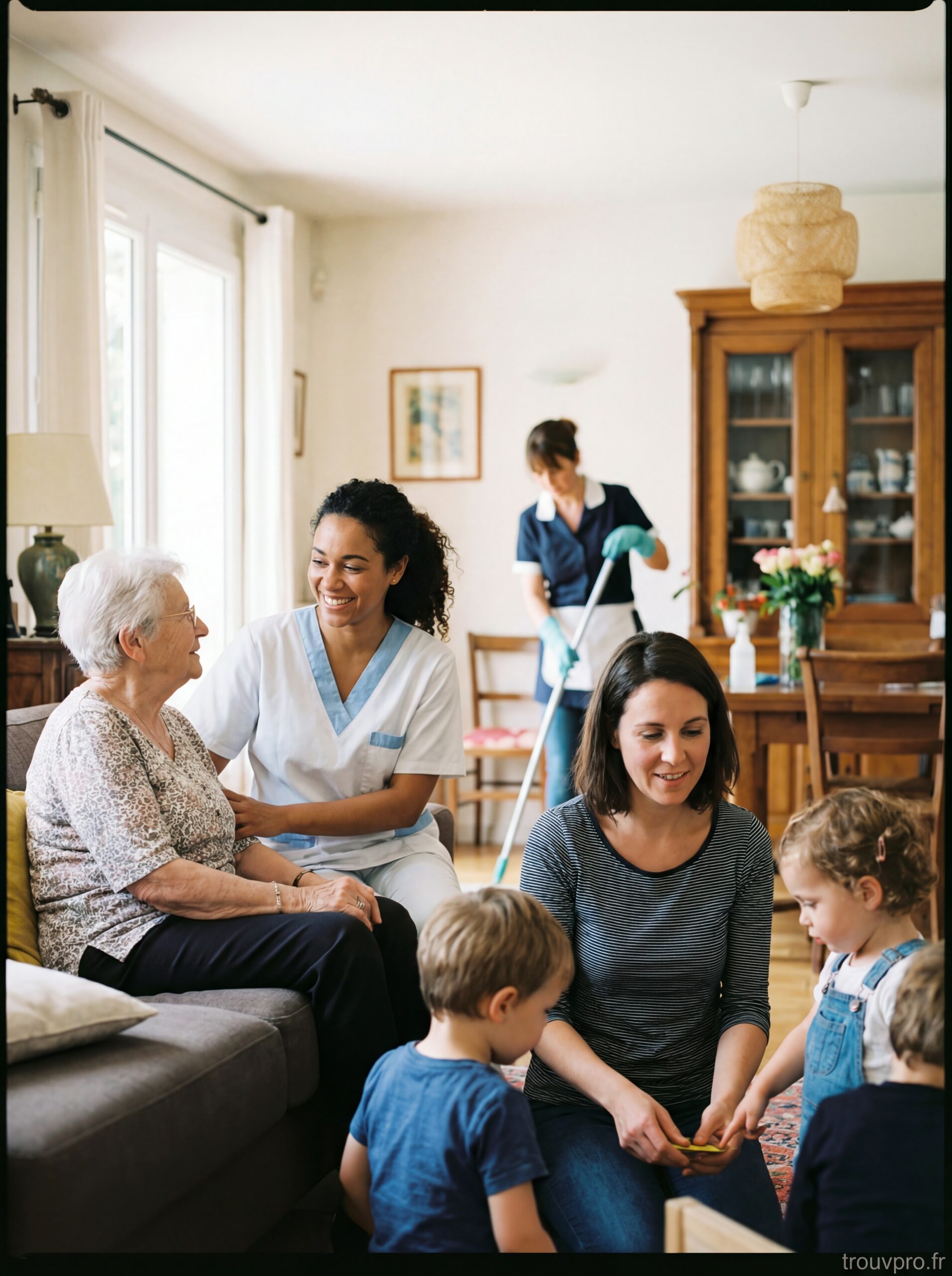 Les services à la personne : un secteur en pleine croissance au cœur du quotidien des familles