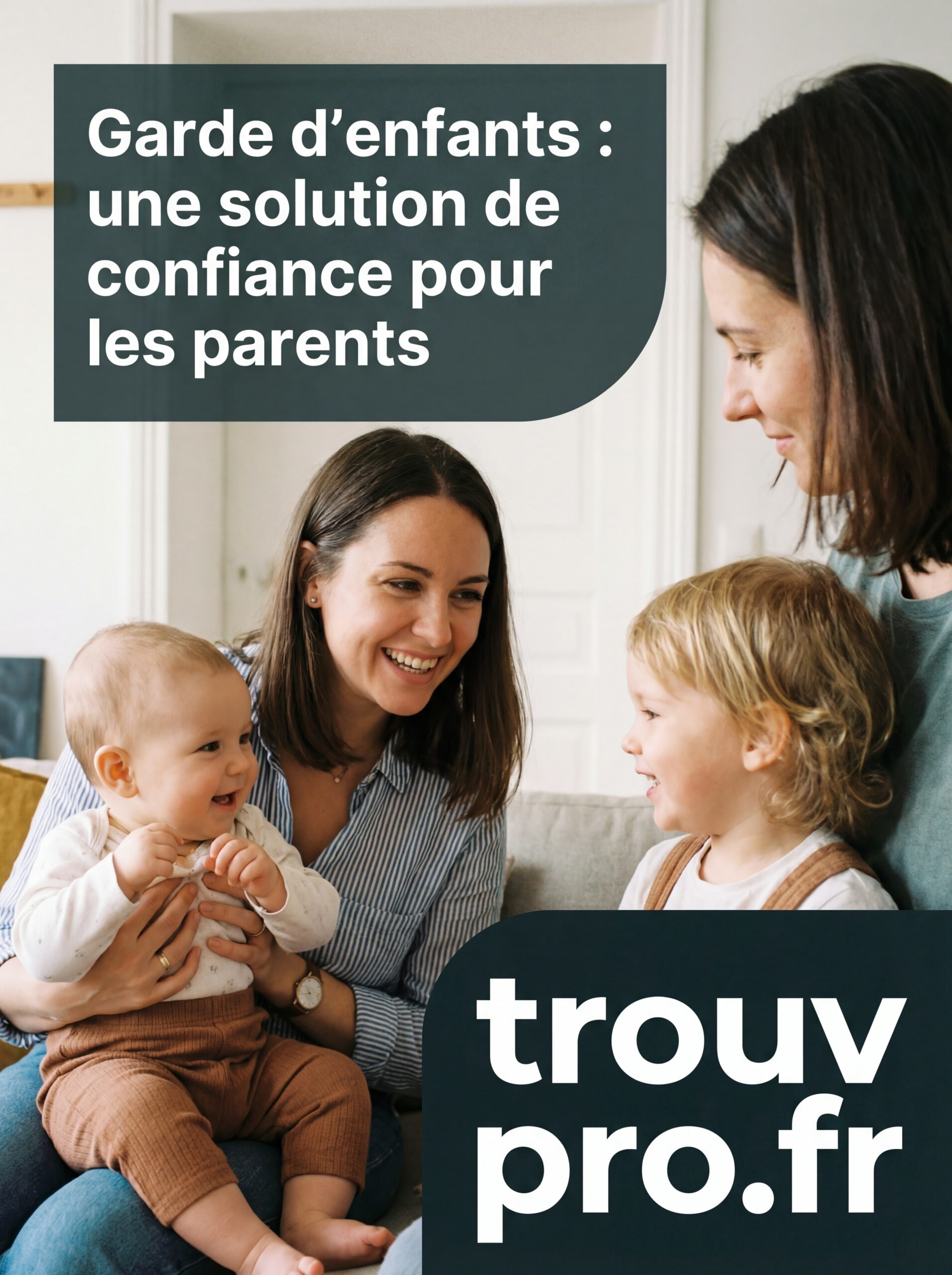 Garde d’enfants : une solution de confiance pour les parents