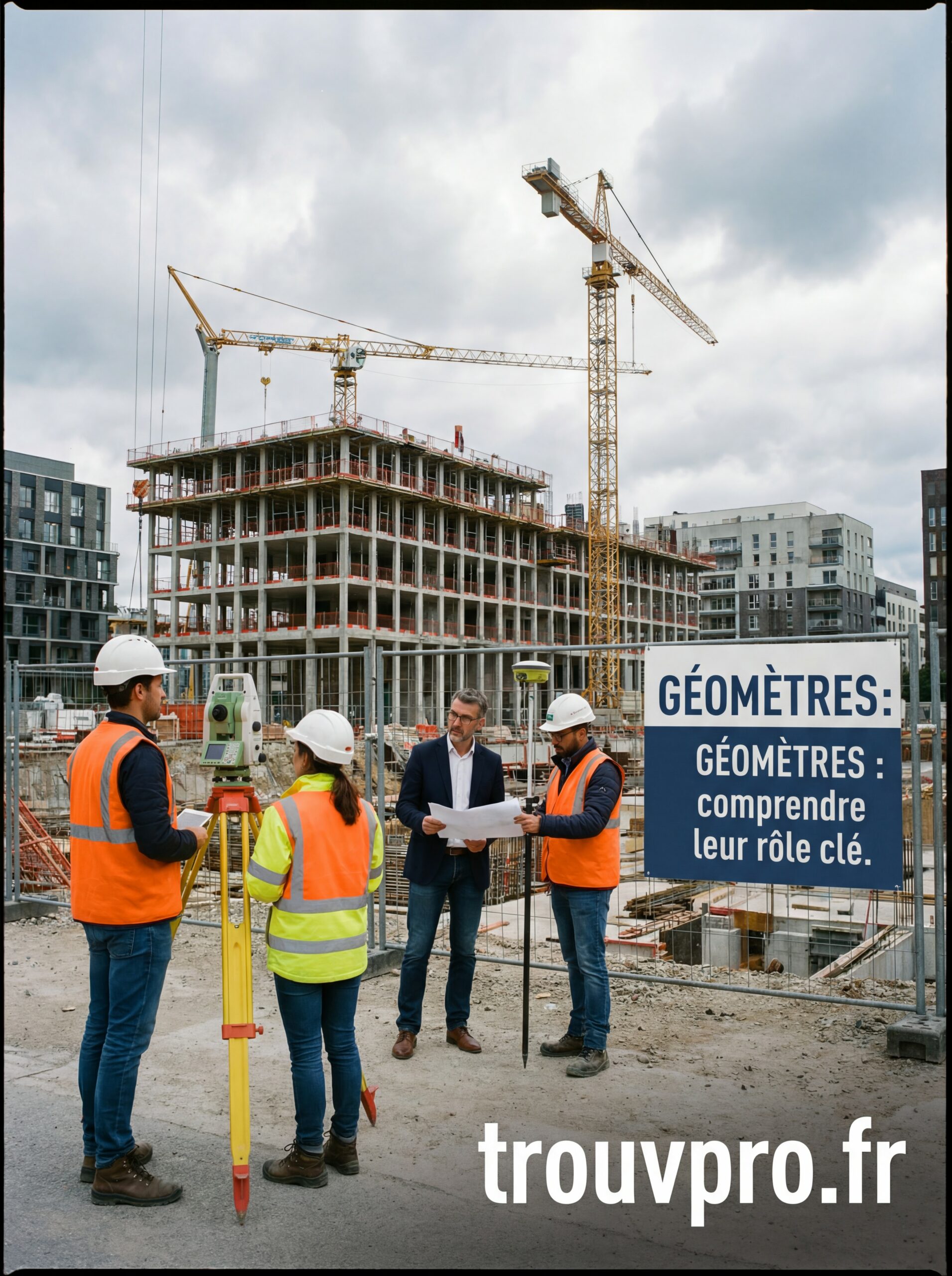 Géomètres : comprendre leur rôle clé