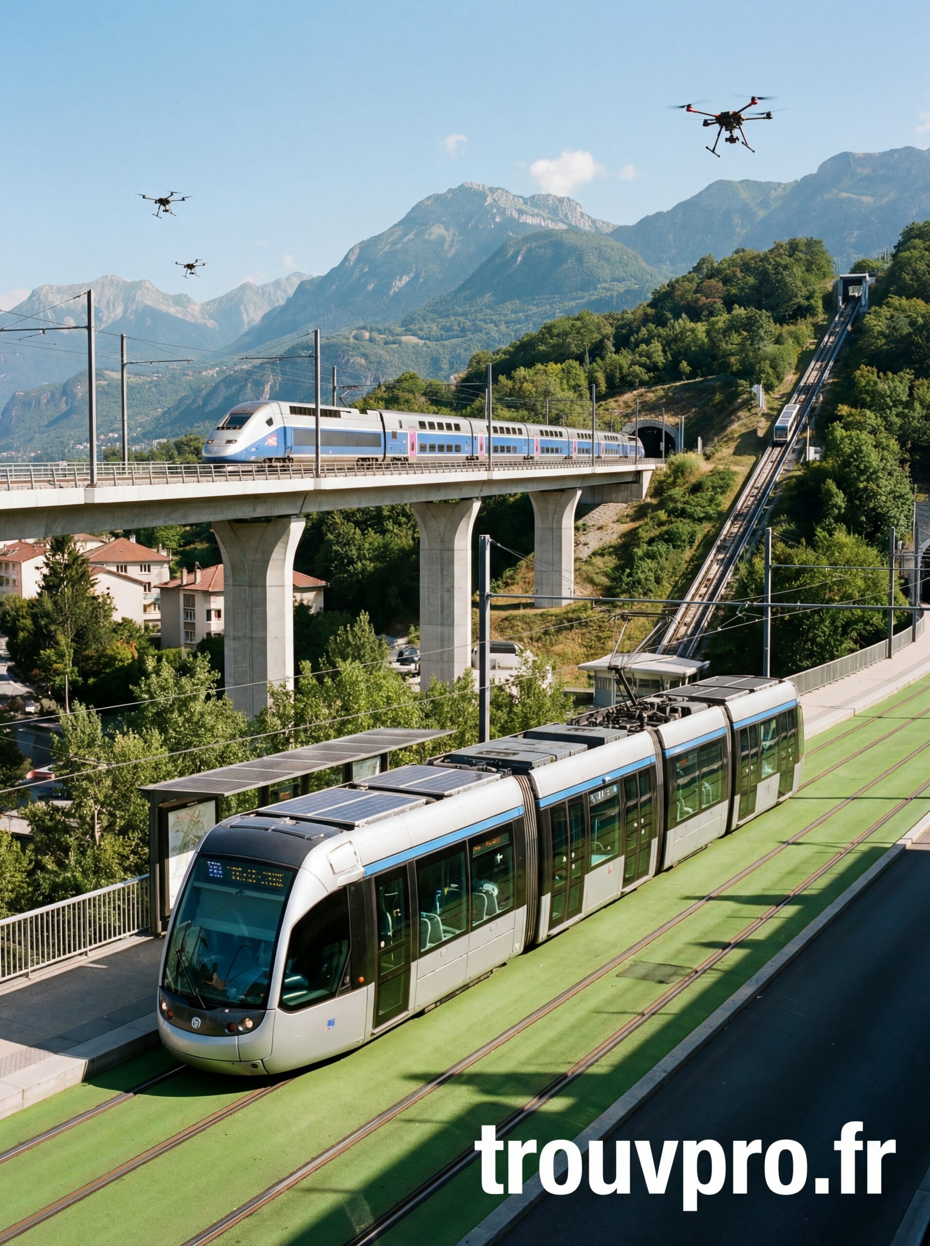 Les innovations dans le transport en Rhône-Alpes
