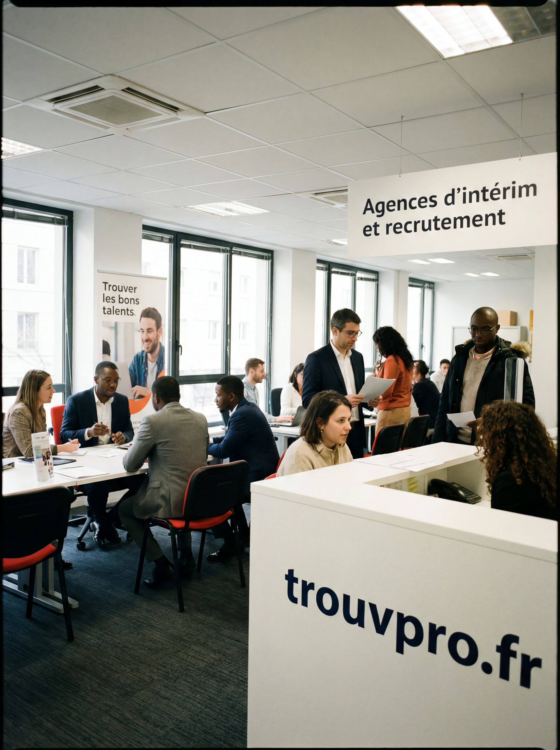 Agences d’intérim et recrutement : trouver les bons talents