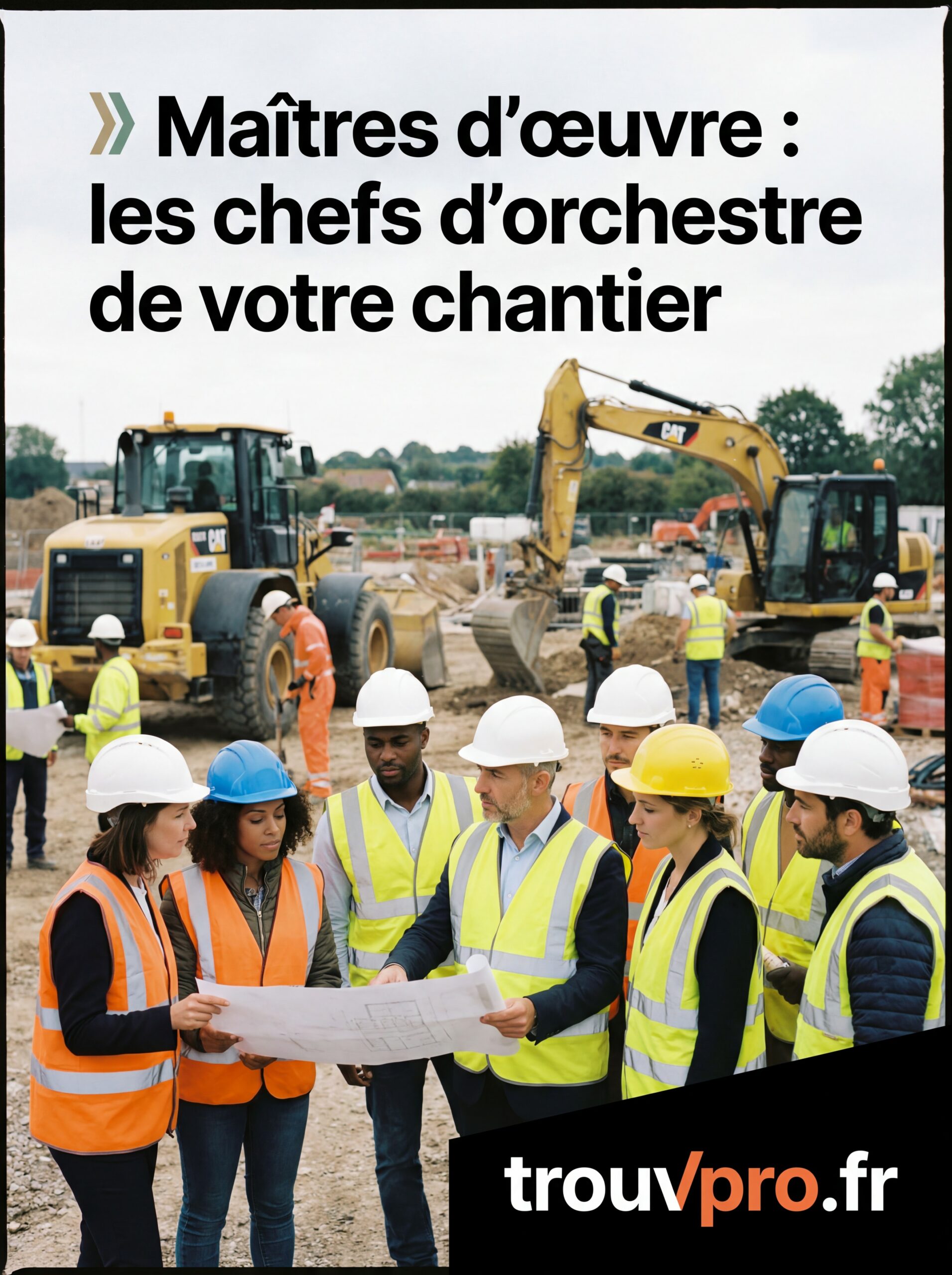 Maîtres d’œuvre : les chefs d’orchestre de votre chantier