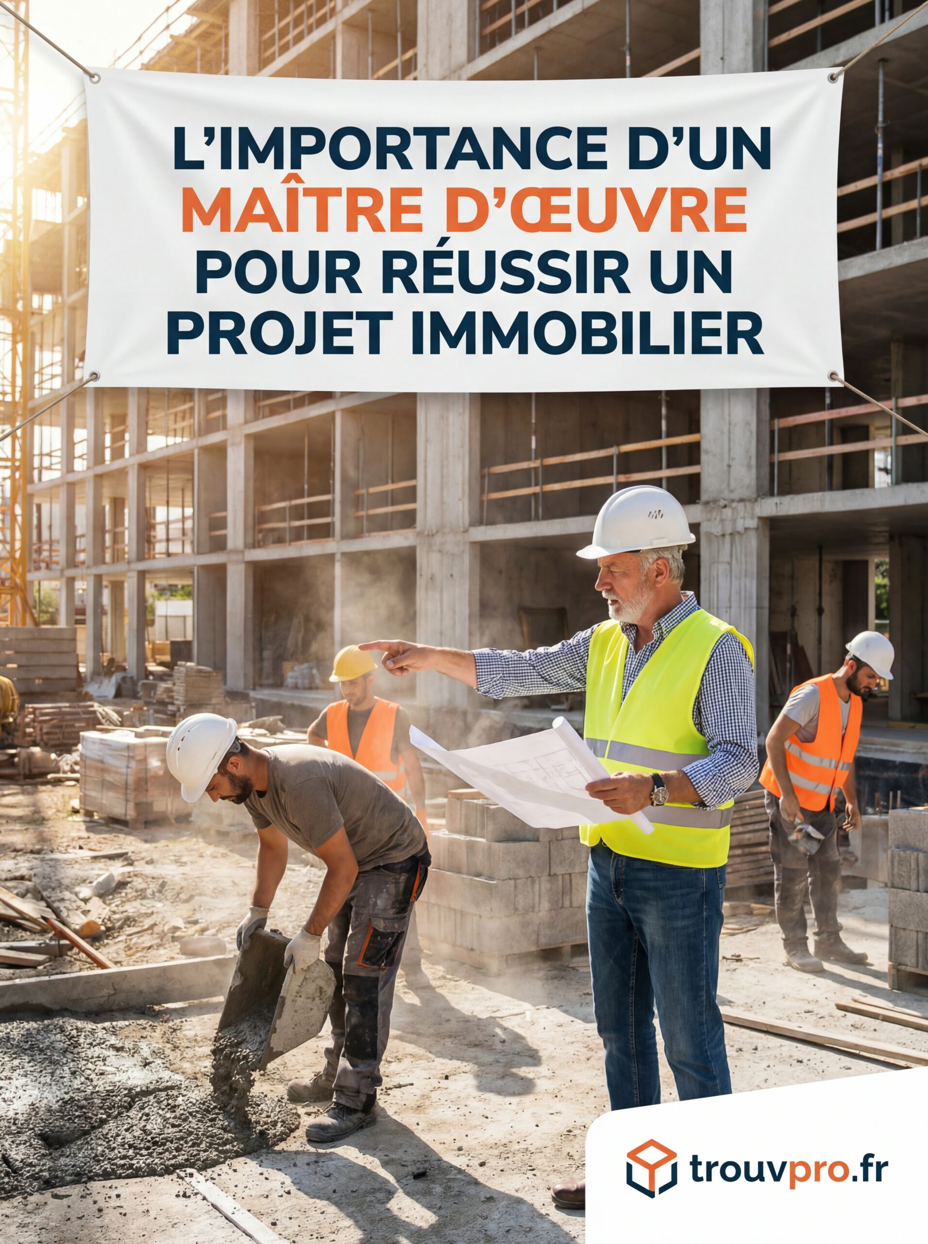 L’importance d’un maître d’œuvre pour réussir un projet immobilier