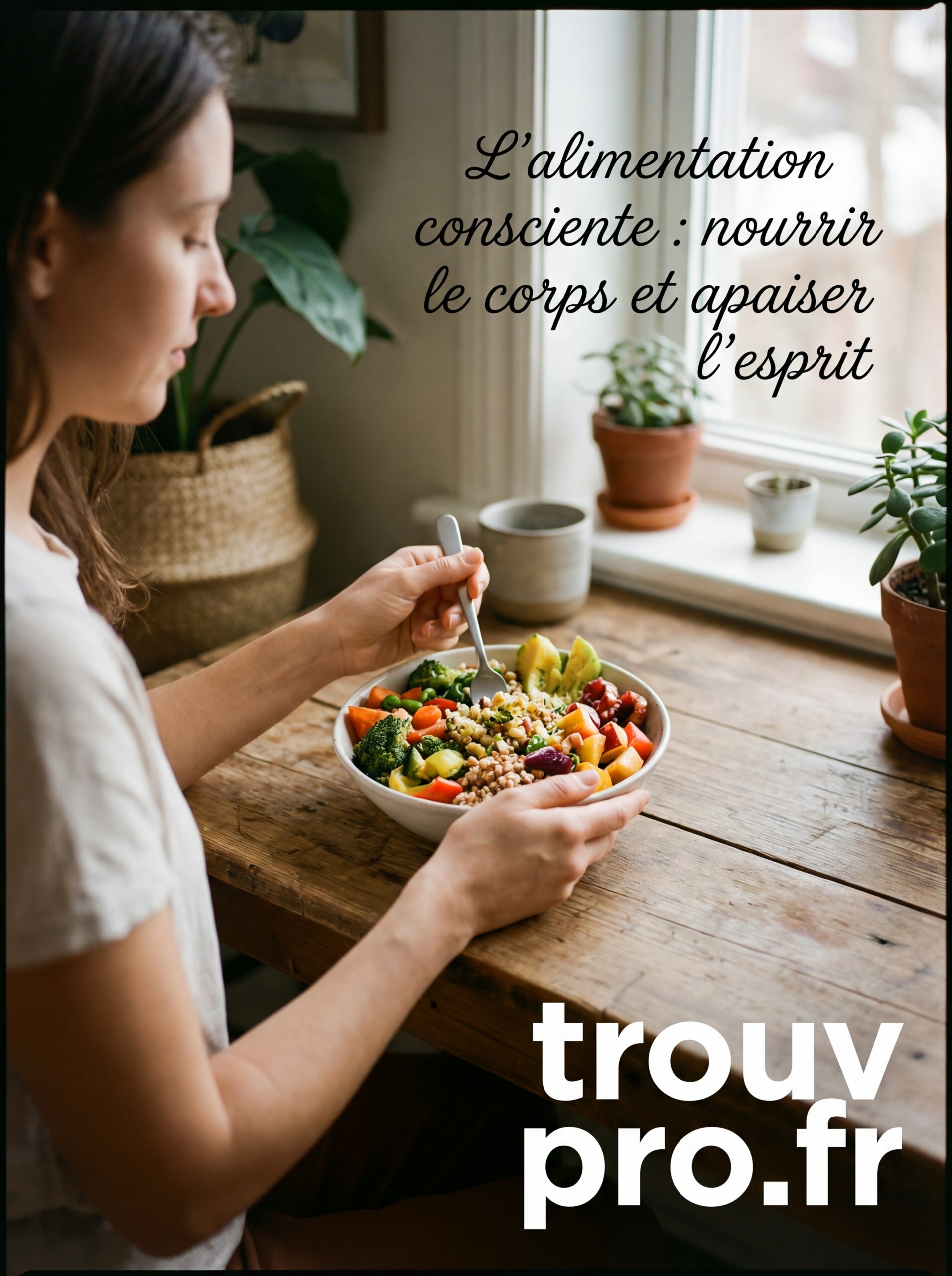 L’alimentation consciente : nourrir le corps et apaiser l’esprit