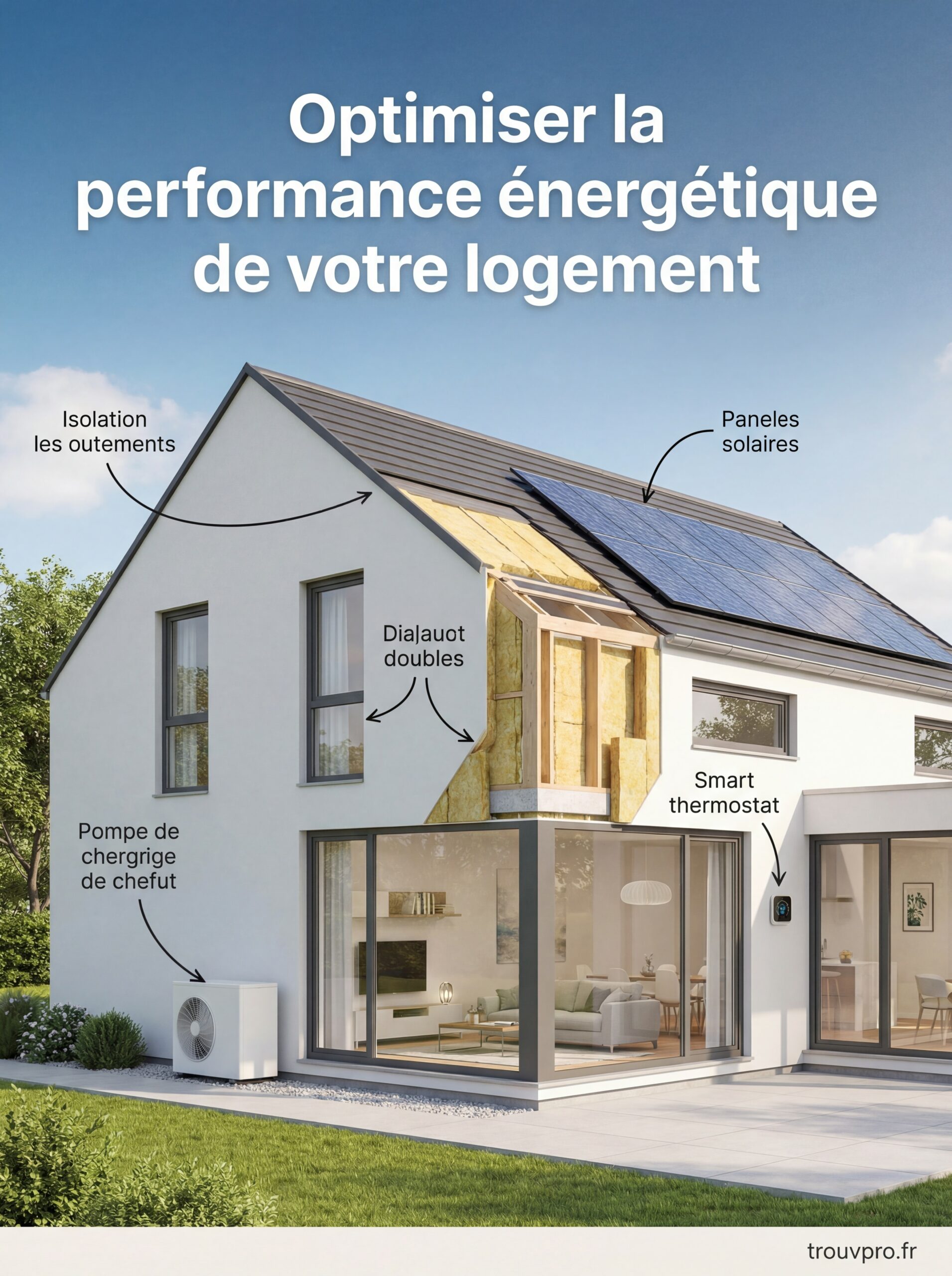Optimiser la performance énergétique de votre logement