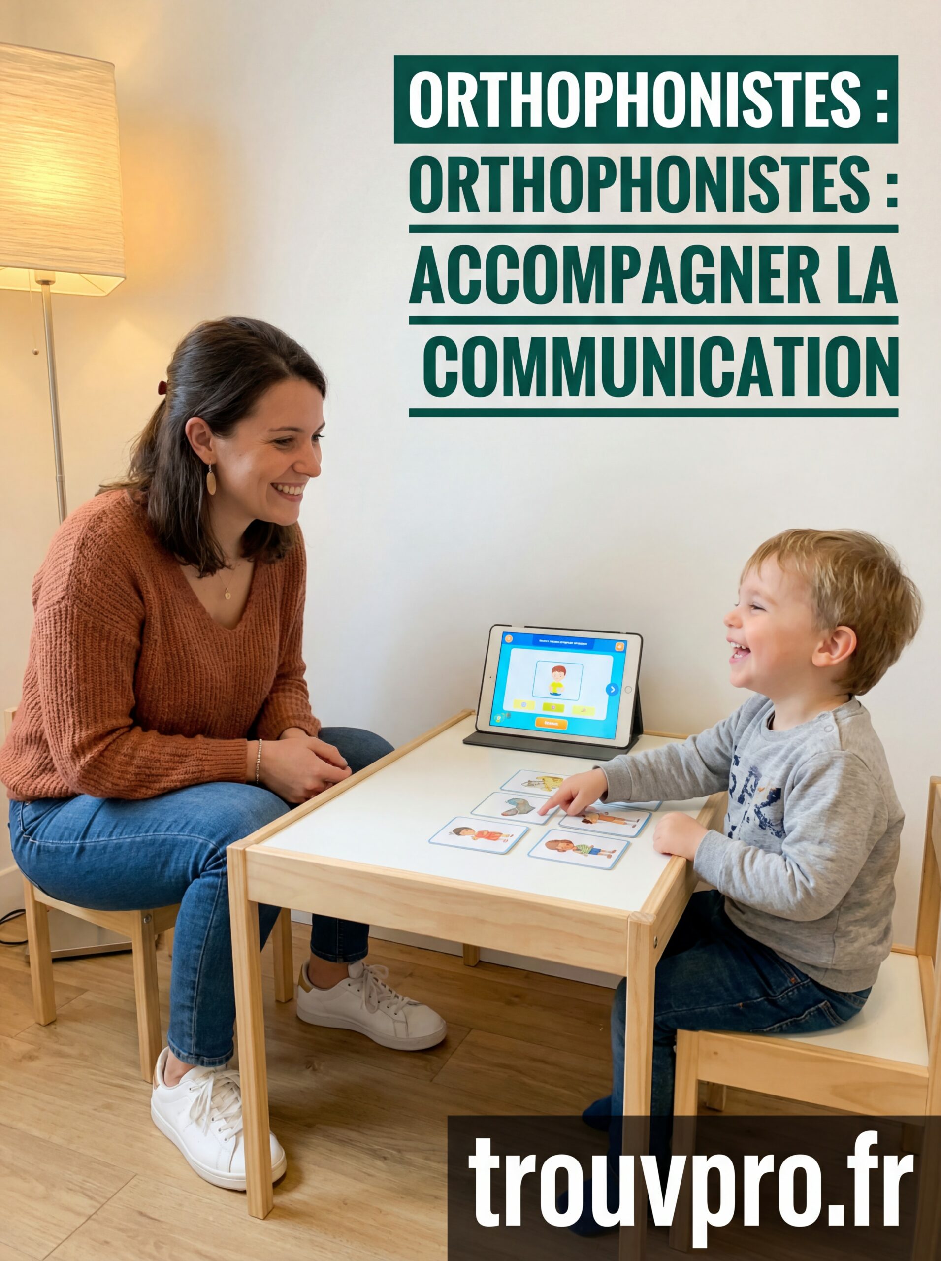 Orthophonistes : accompagner la communication