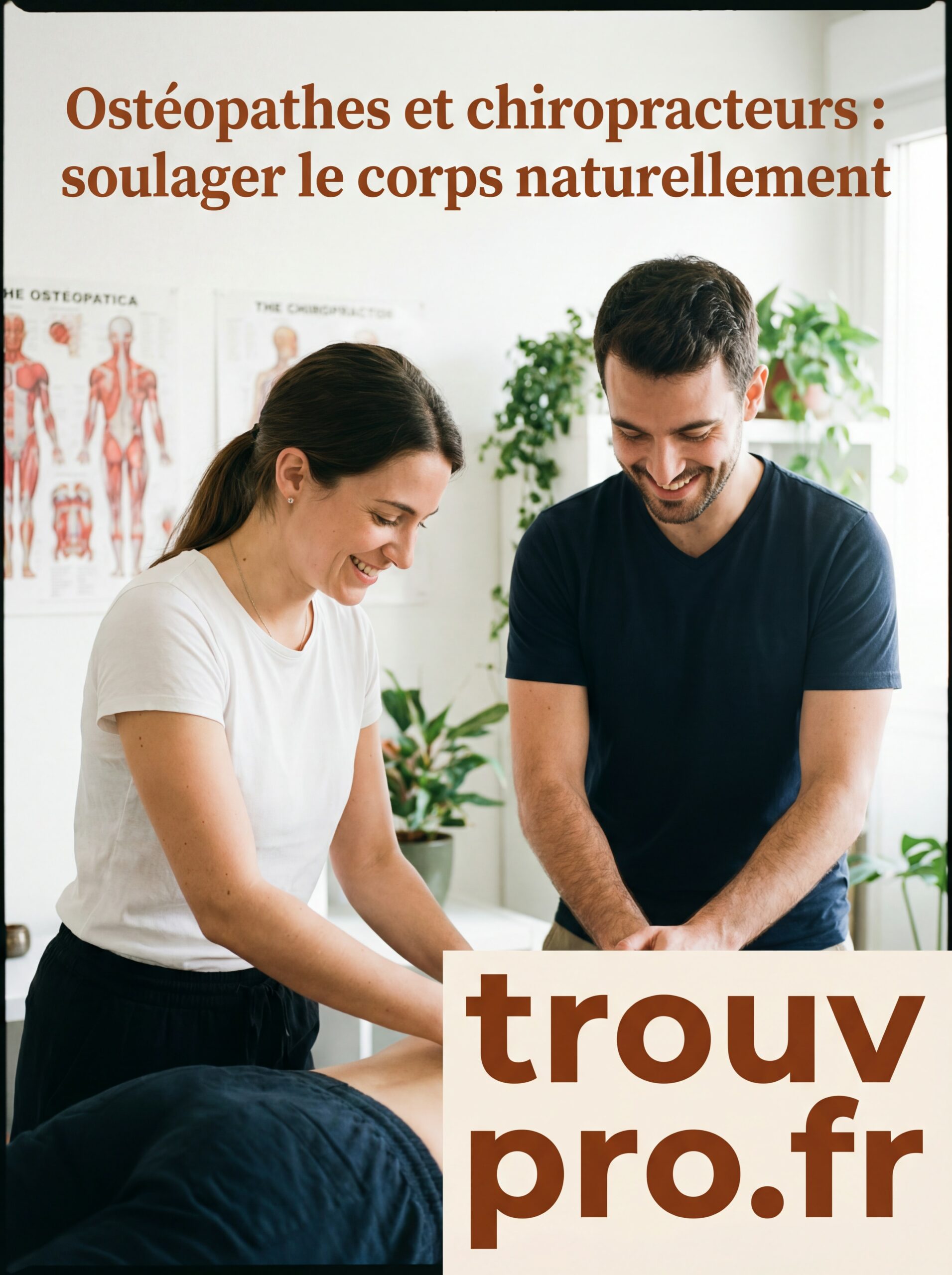 Ostéopathes et chiropracteurs : soulager le corps naturellement