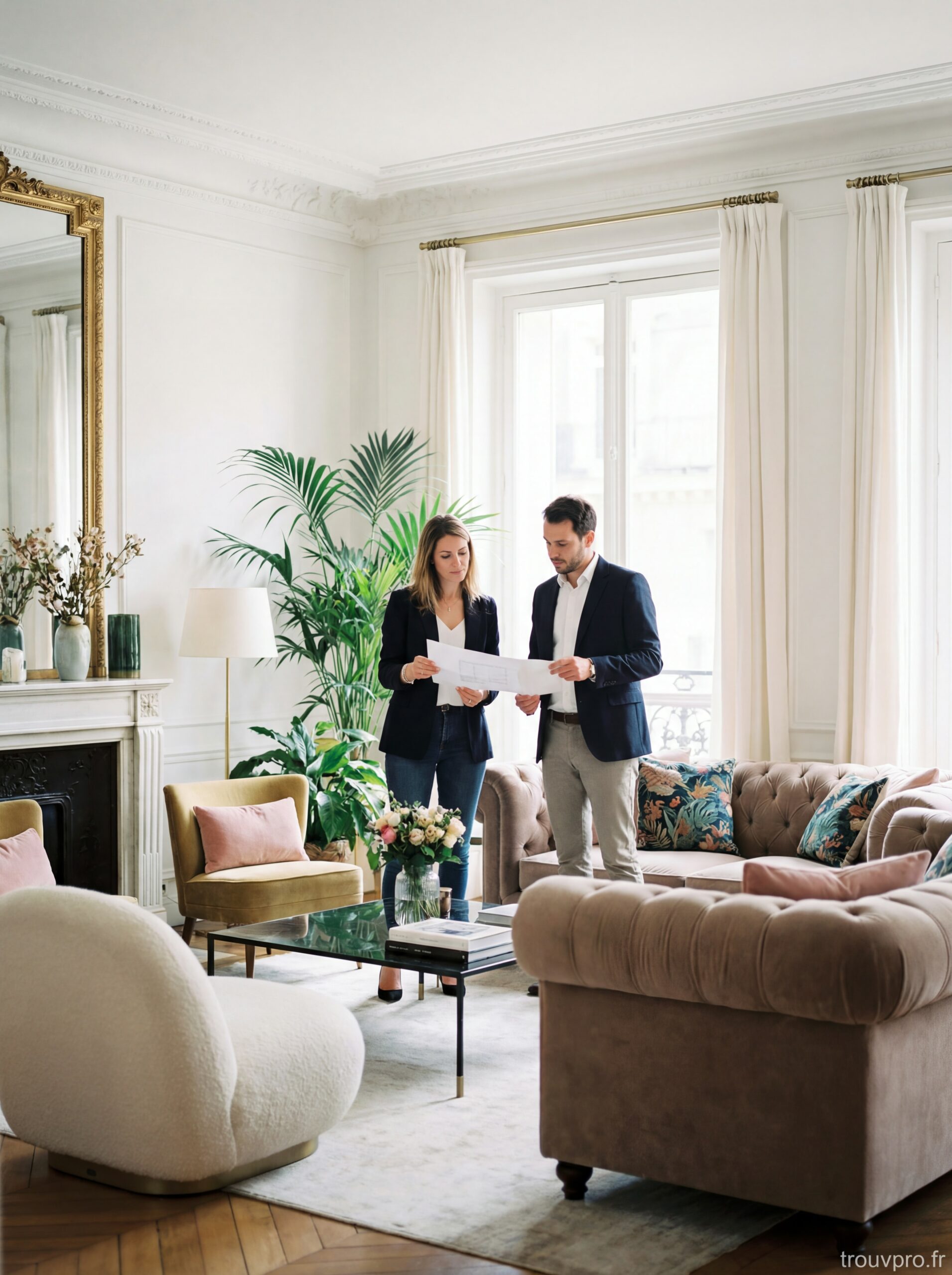 Décorateurs et home stagers : l’art de séduire les acheteurs