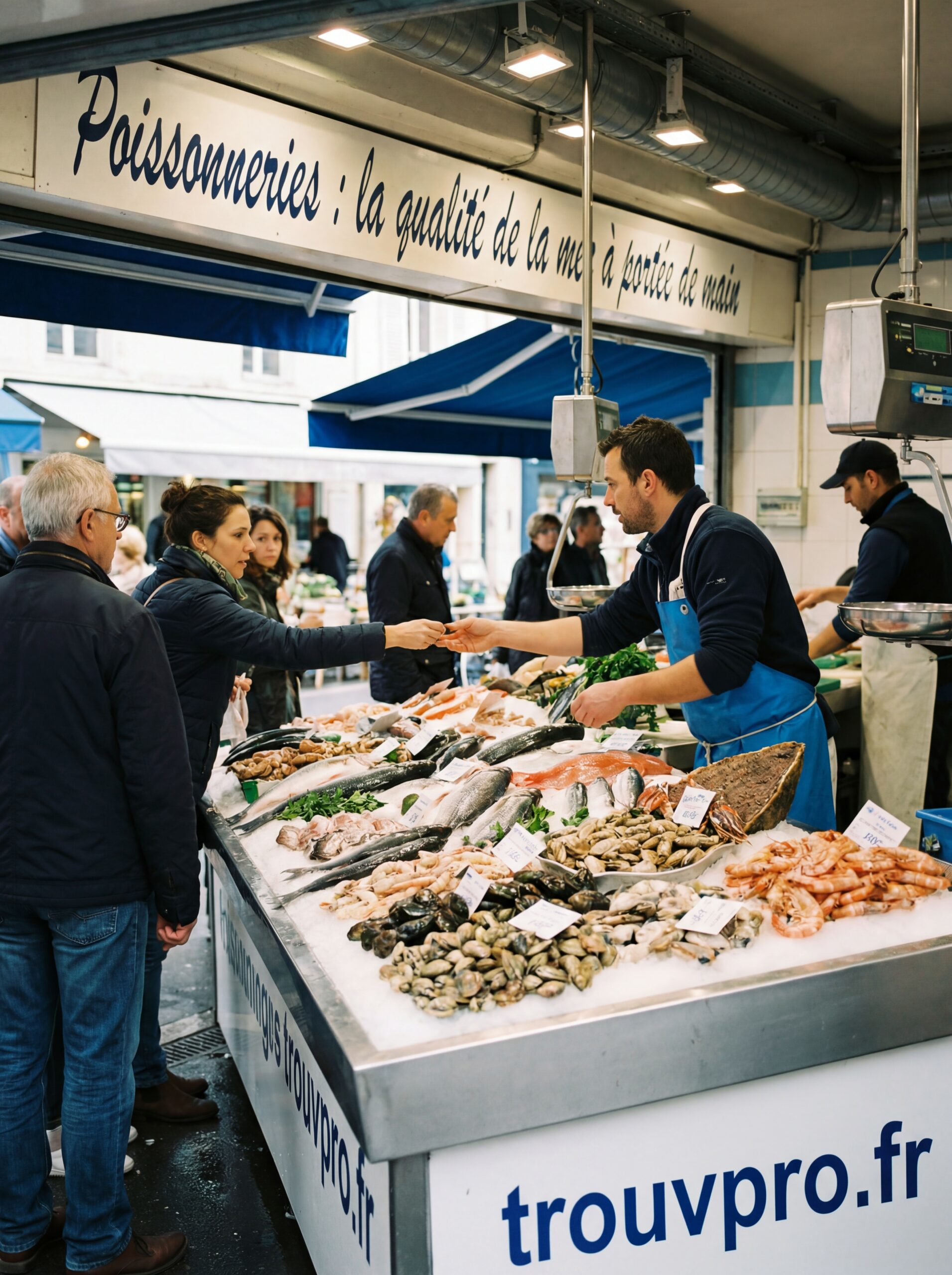 Poissonneries : la qualité de la mer à portée de main