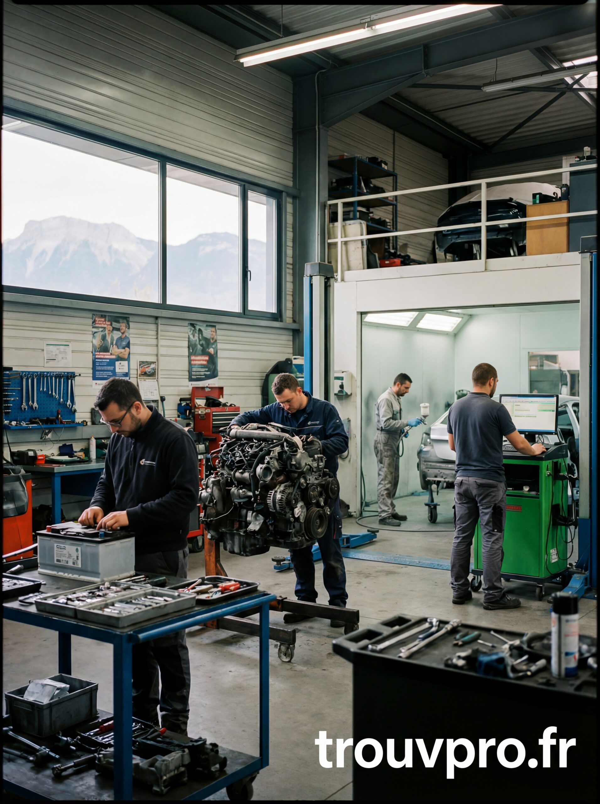 Les métiers qui recrutent dans l’automobile en Rhône-Alpes
