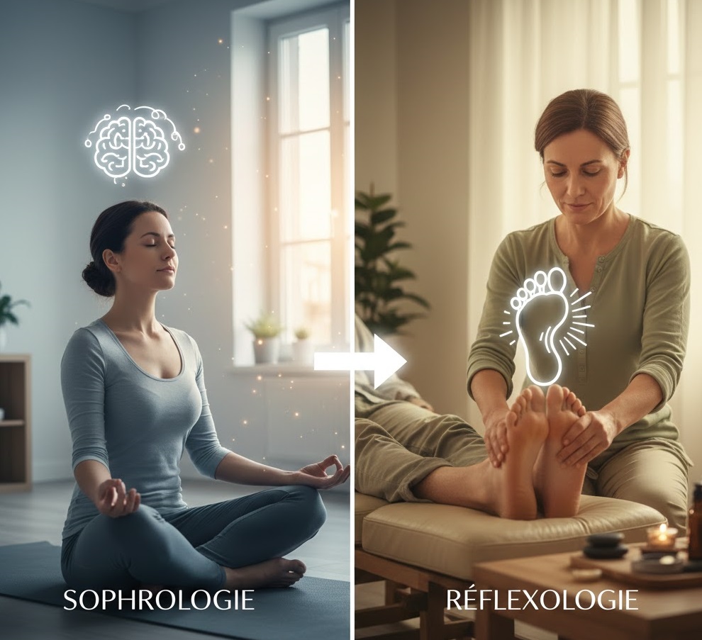 Sophrologie et réflexologie : retrouver l’équilibre intérieur
