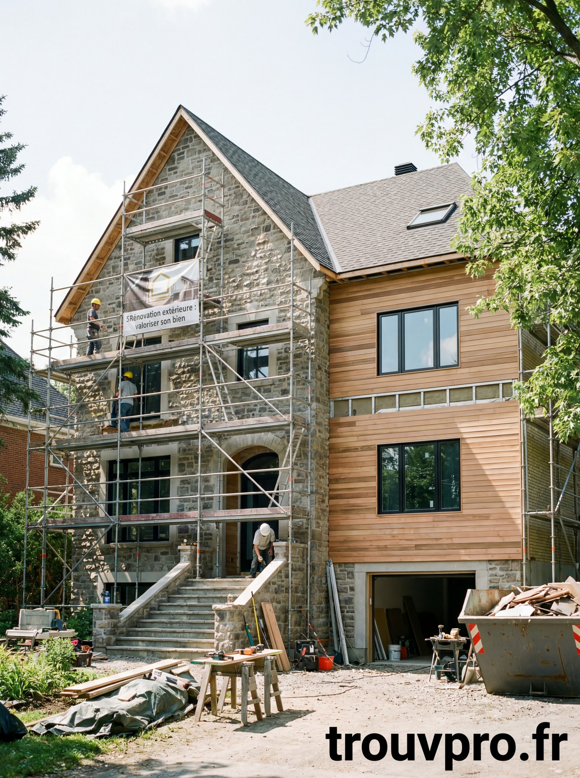 Rénovation extérieure : valoriser son bien