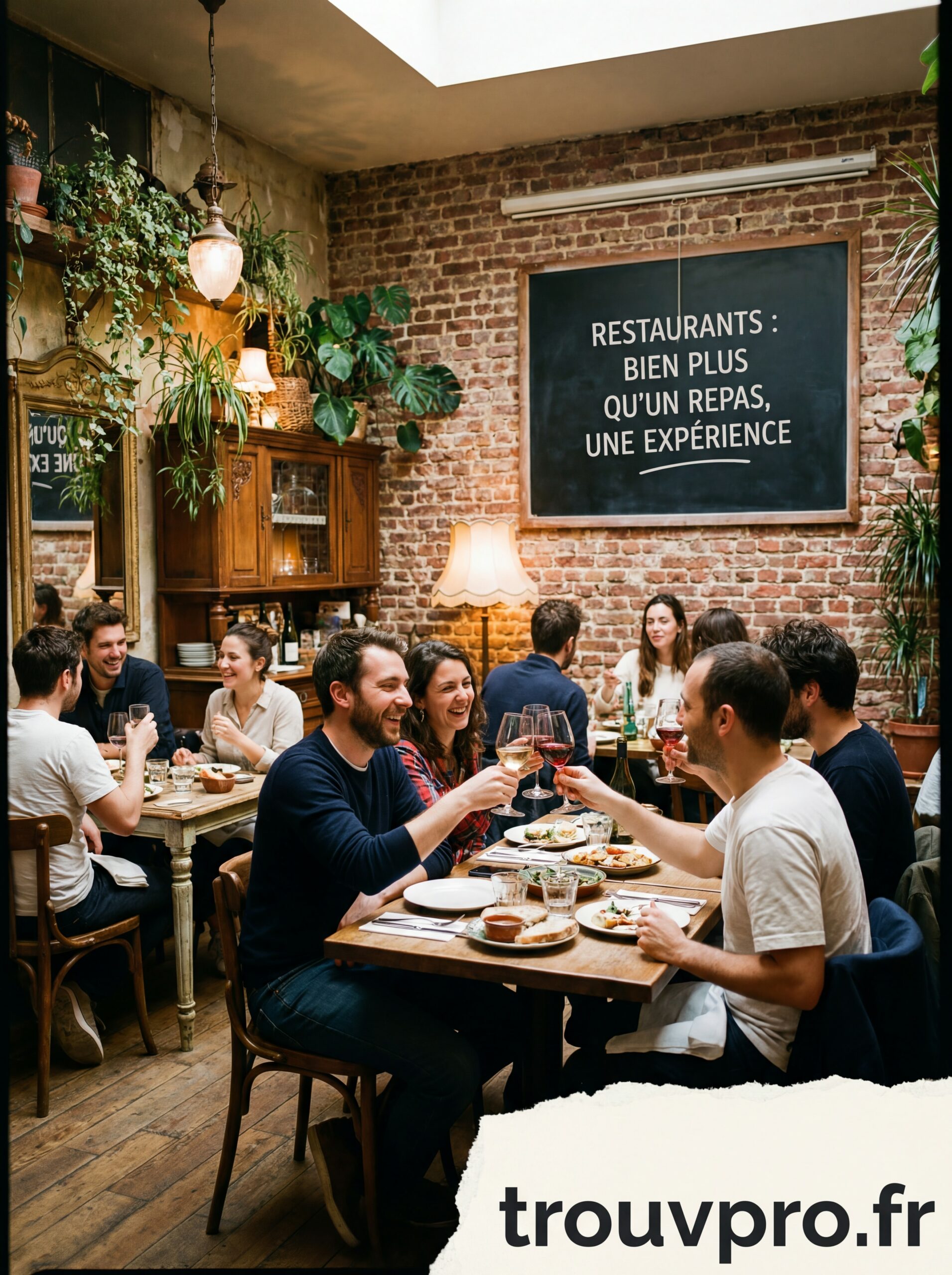 Restaurants : bien plus qu’un repas, une expérience