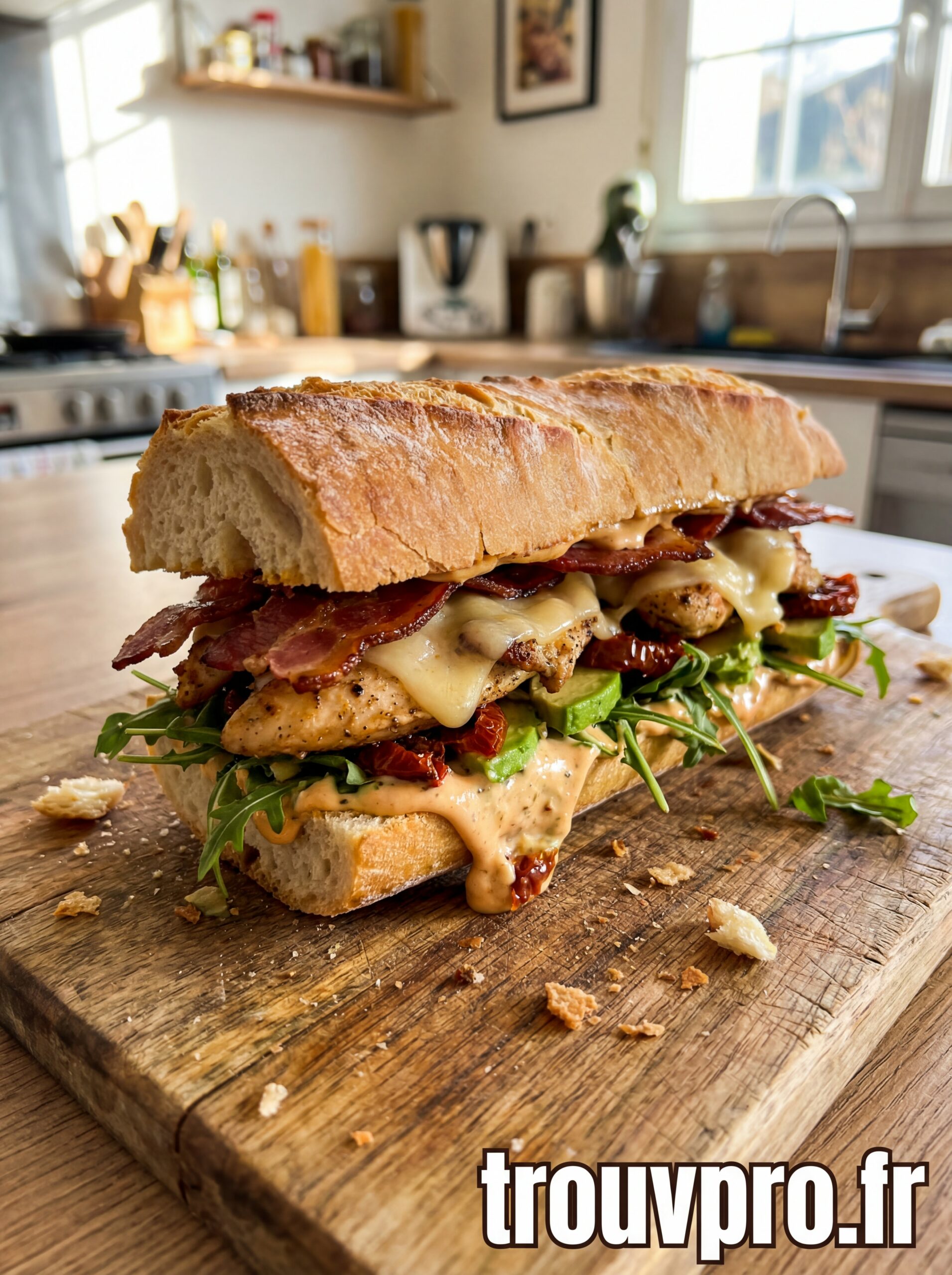 Sandwich maison : rapide et gourmand