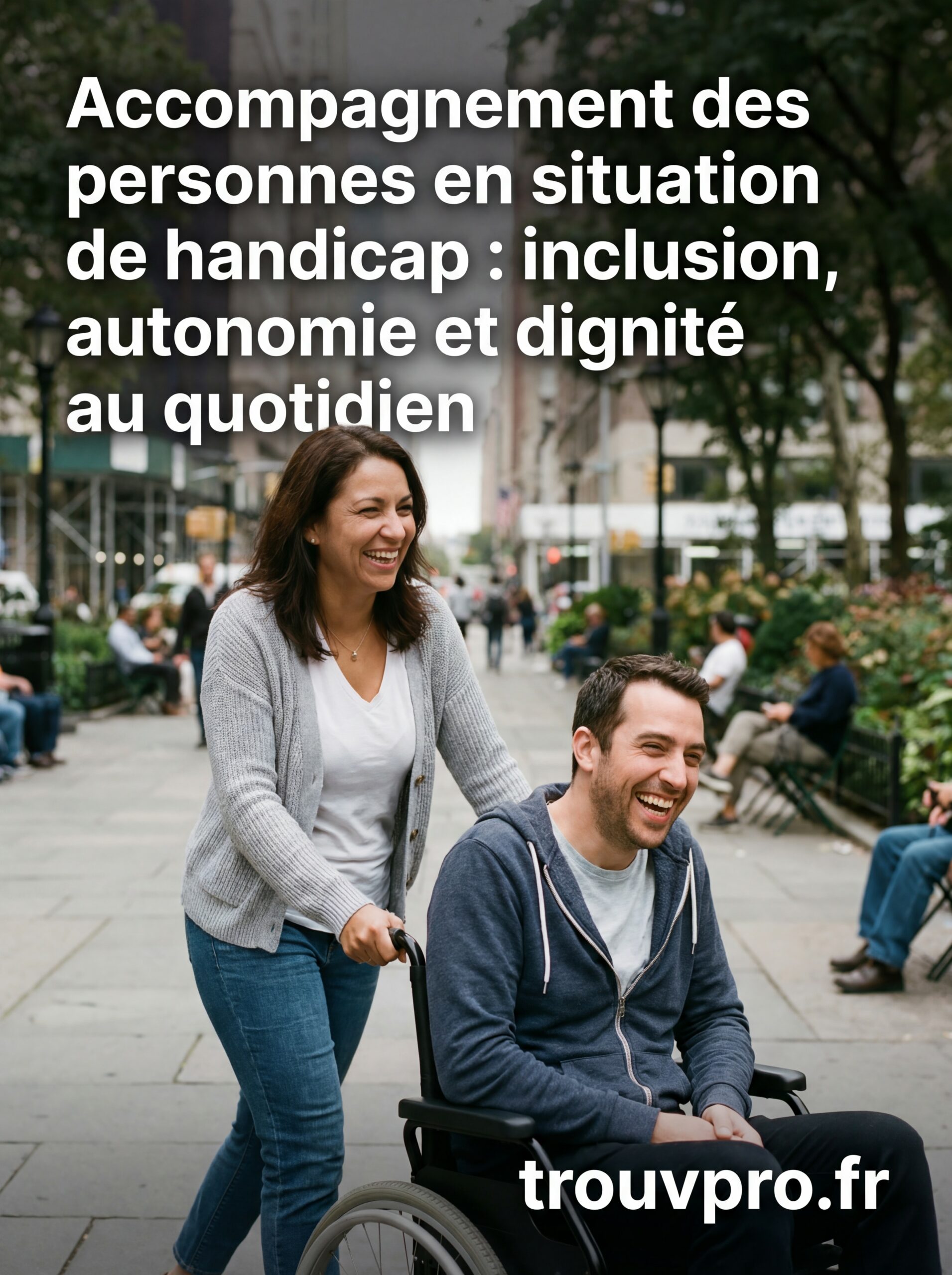 Accompagnement des personnes en situation de handicap : inclusion, autonomie et dignité au quotidien