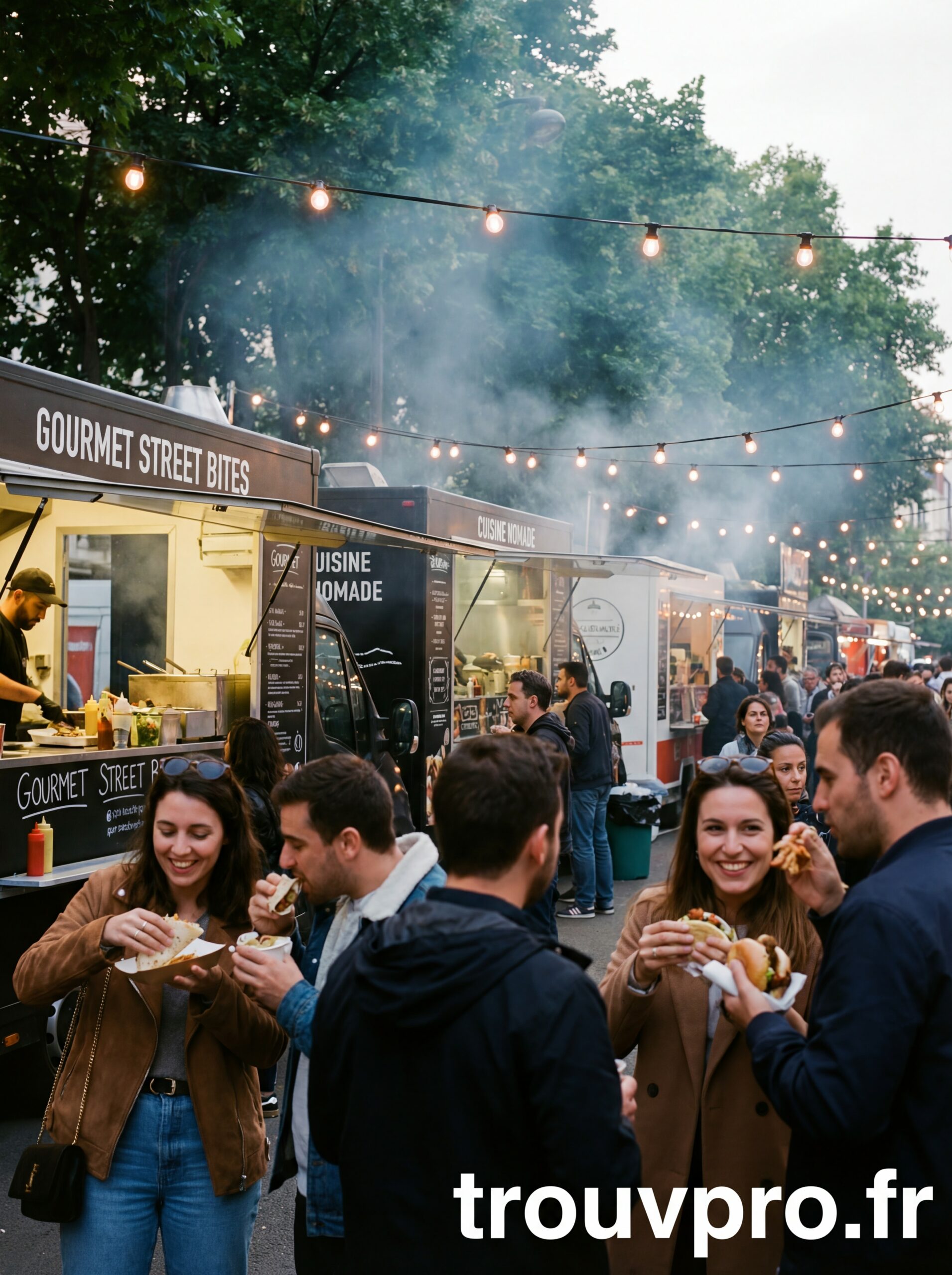 Snacks et food trucks : la cuisine rapide qui a du goût