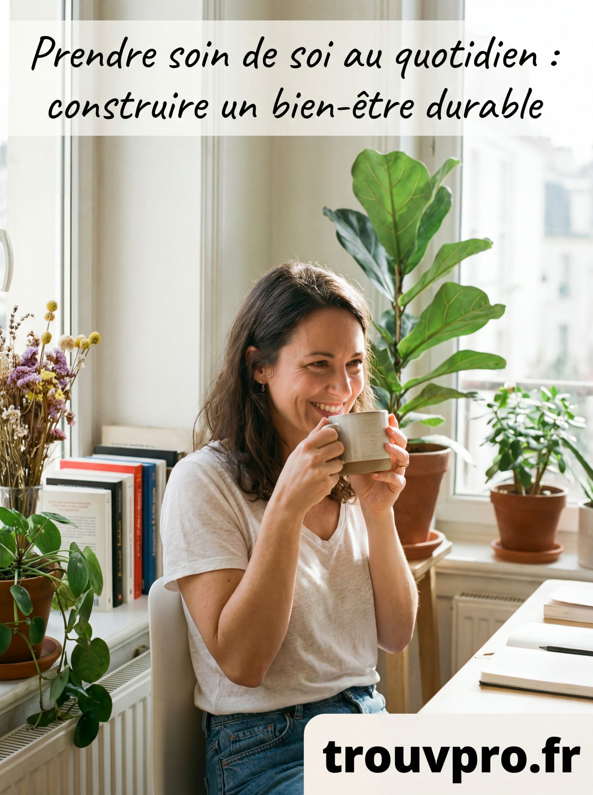 Prendre soin de soi au quotidien : construire un bien-être durable