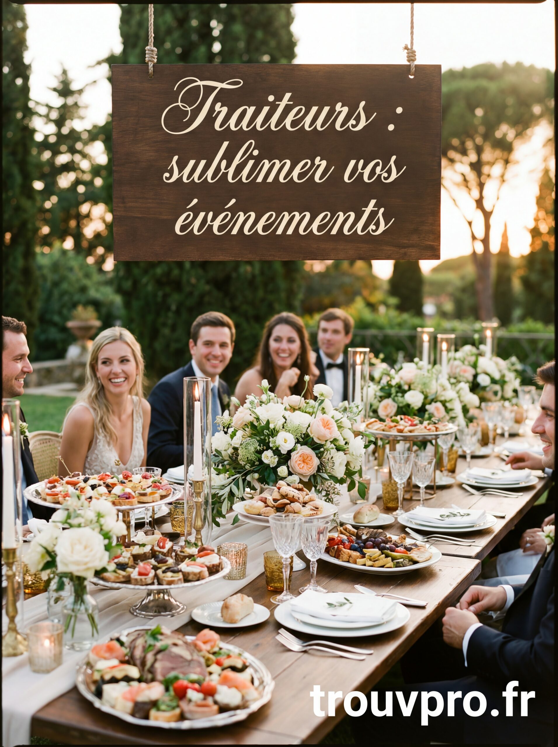 Traiteurs : sublimer vos événements