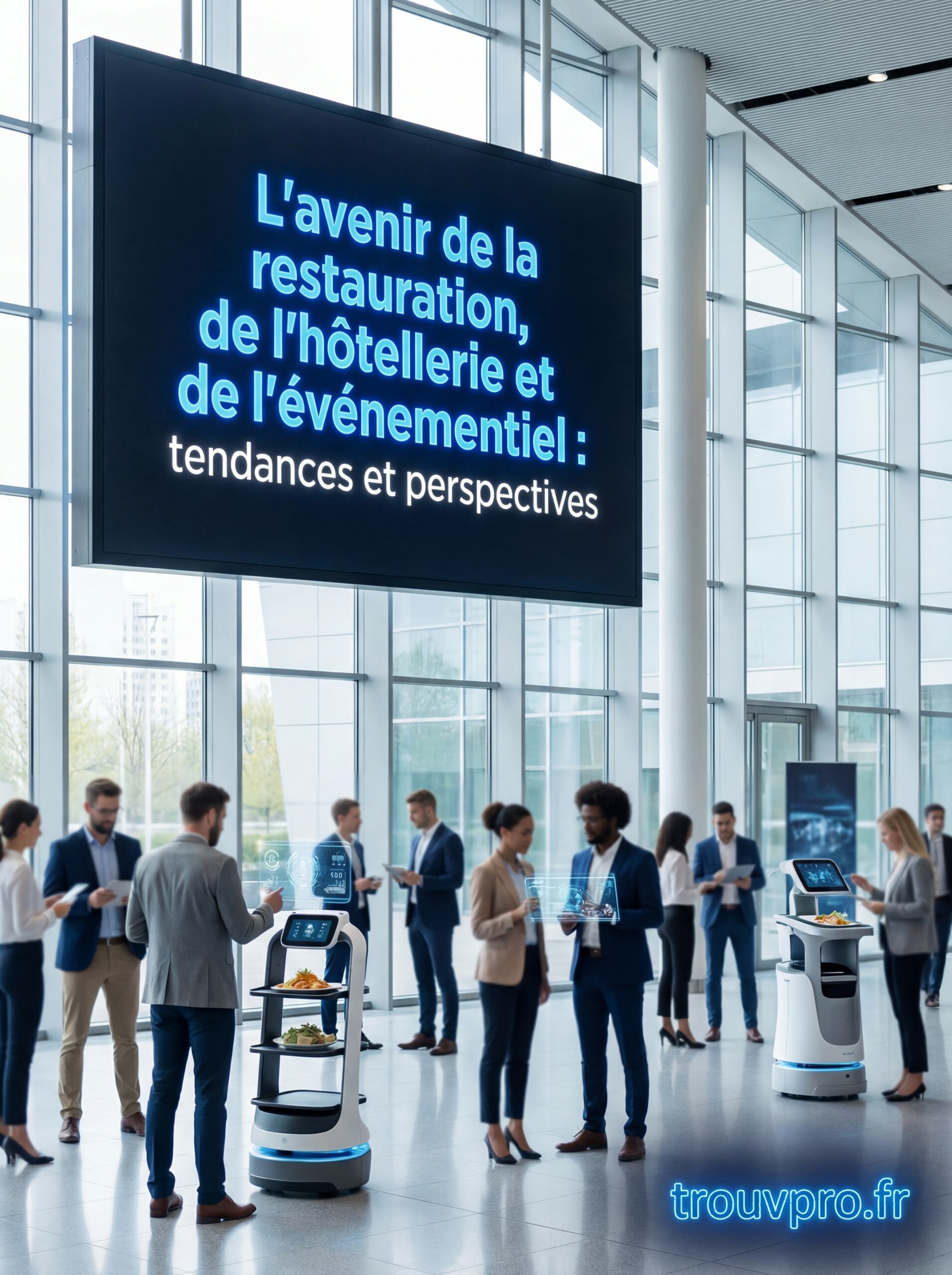 L’avenir de la restauration, de l’hôtellerie et de l’événementiel : tendances et perspectives