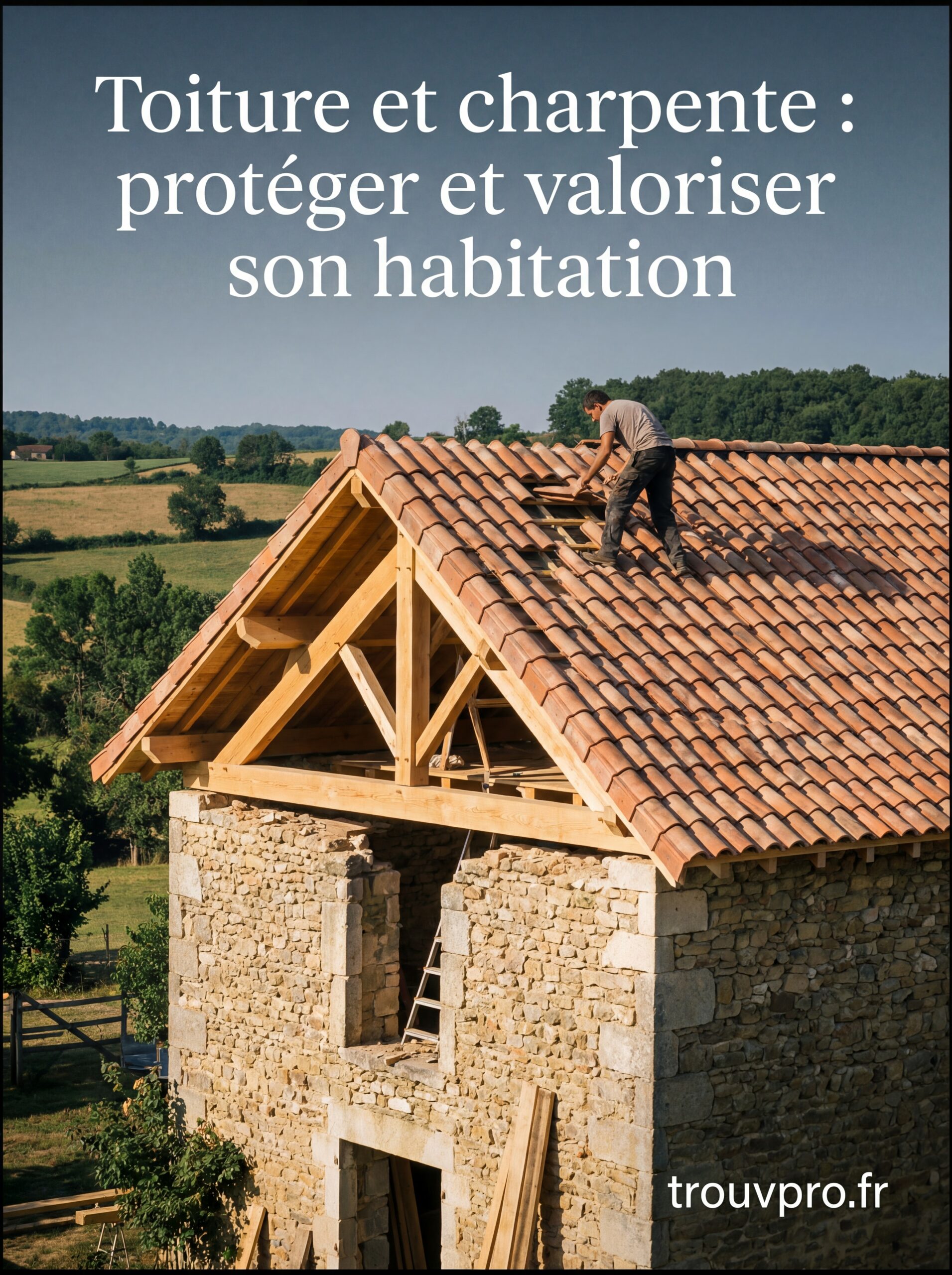 Toiture et charpente : protéger et valoriser son habitation