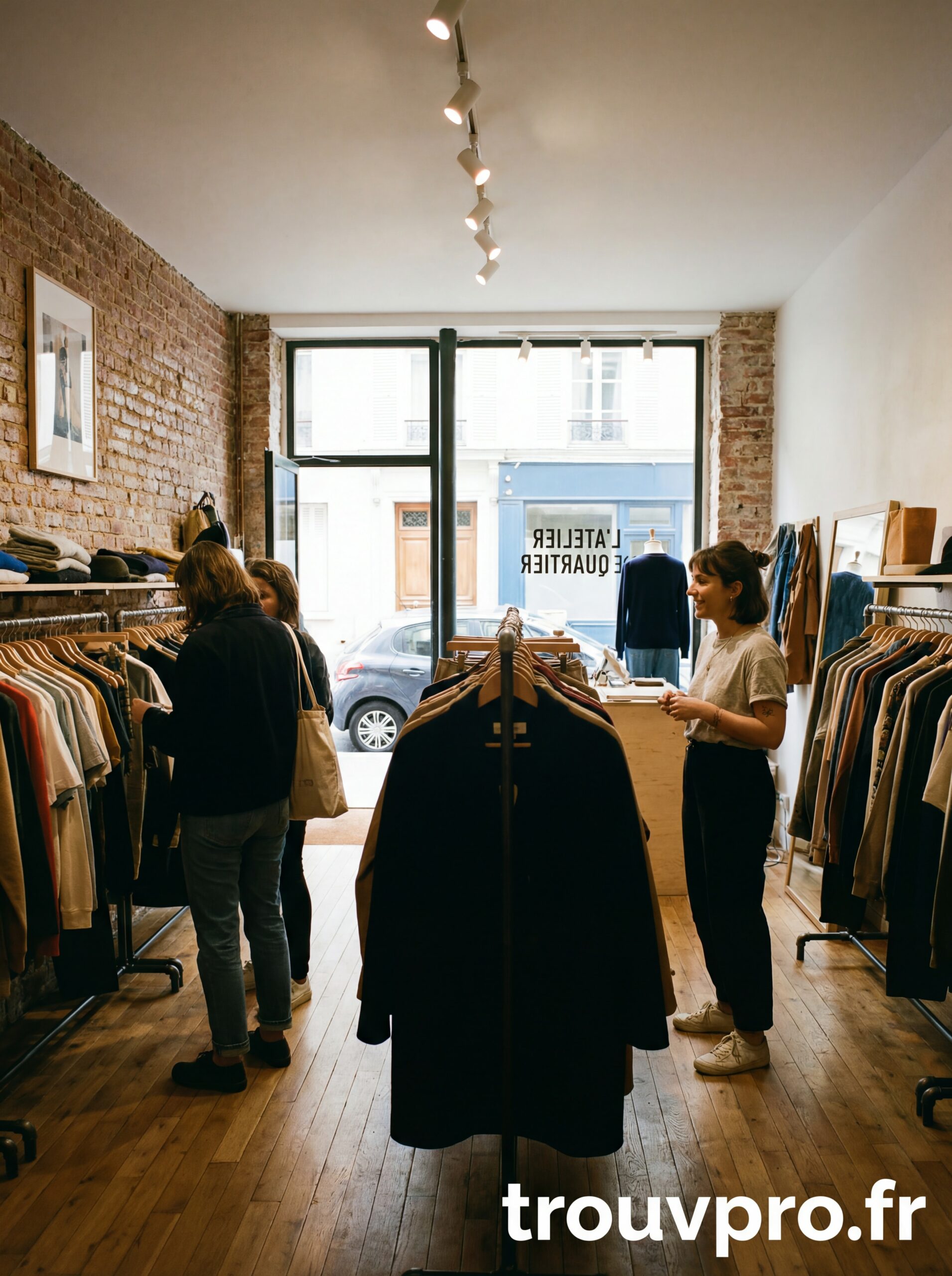 Magasin de vêtements : entre style et proximité