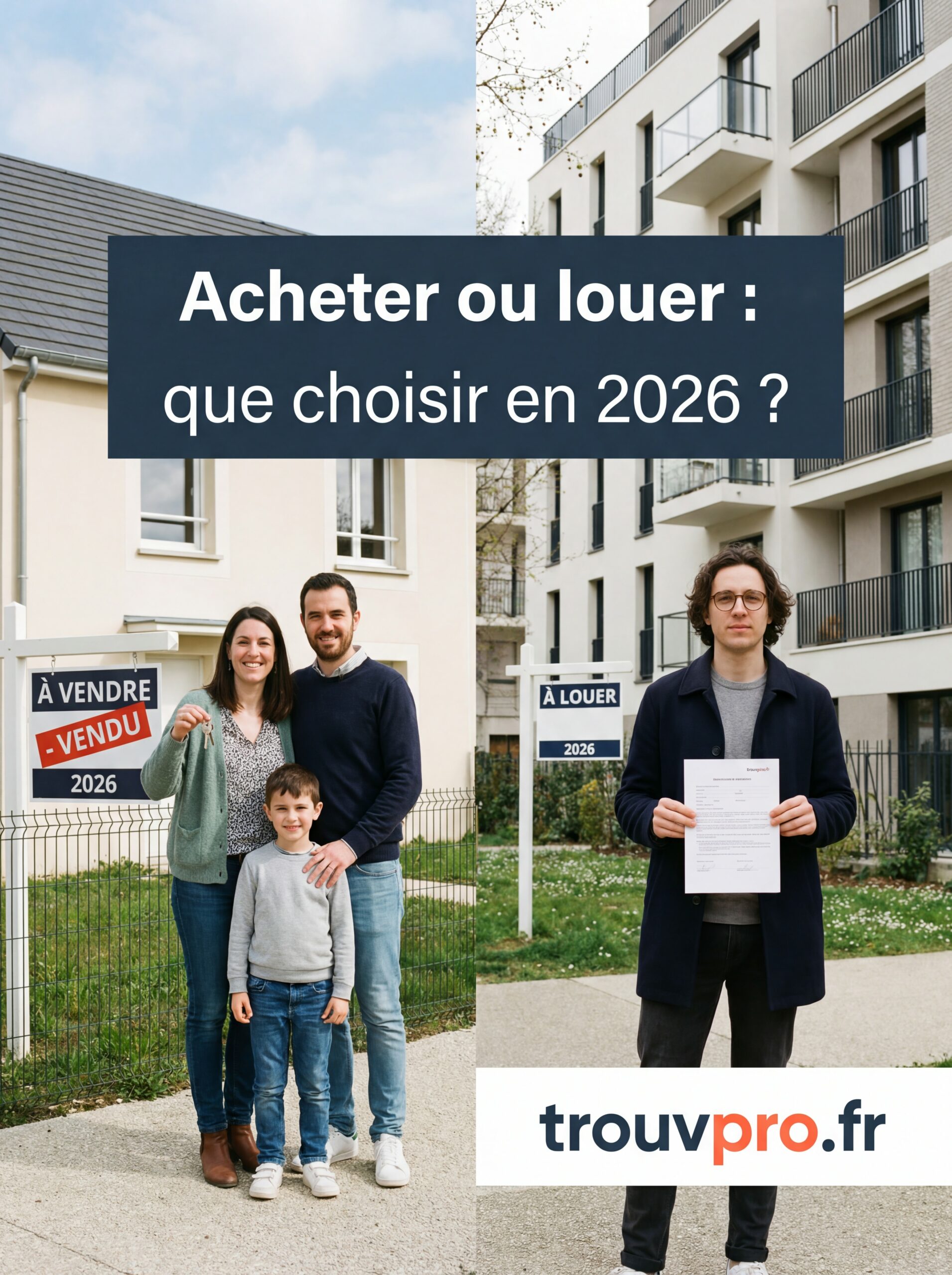 Acheter ou louer : que choisir en 2026 ?