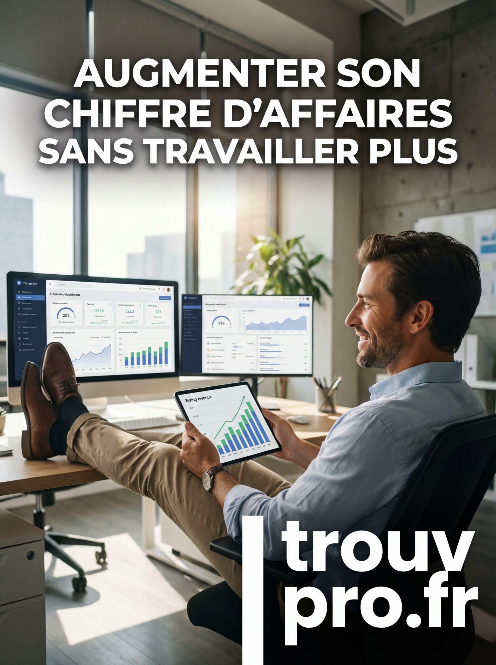 Augmenter son chiffre d’affaires sans travailler plus