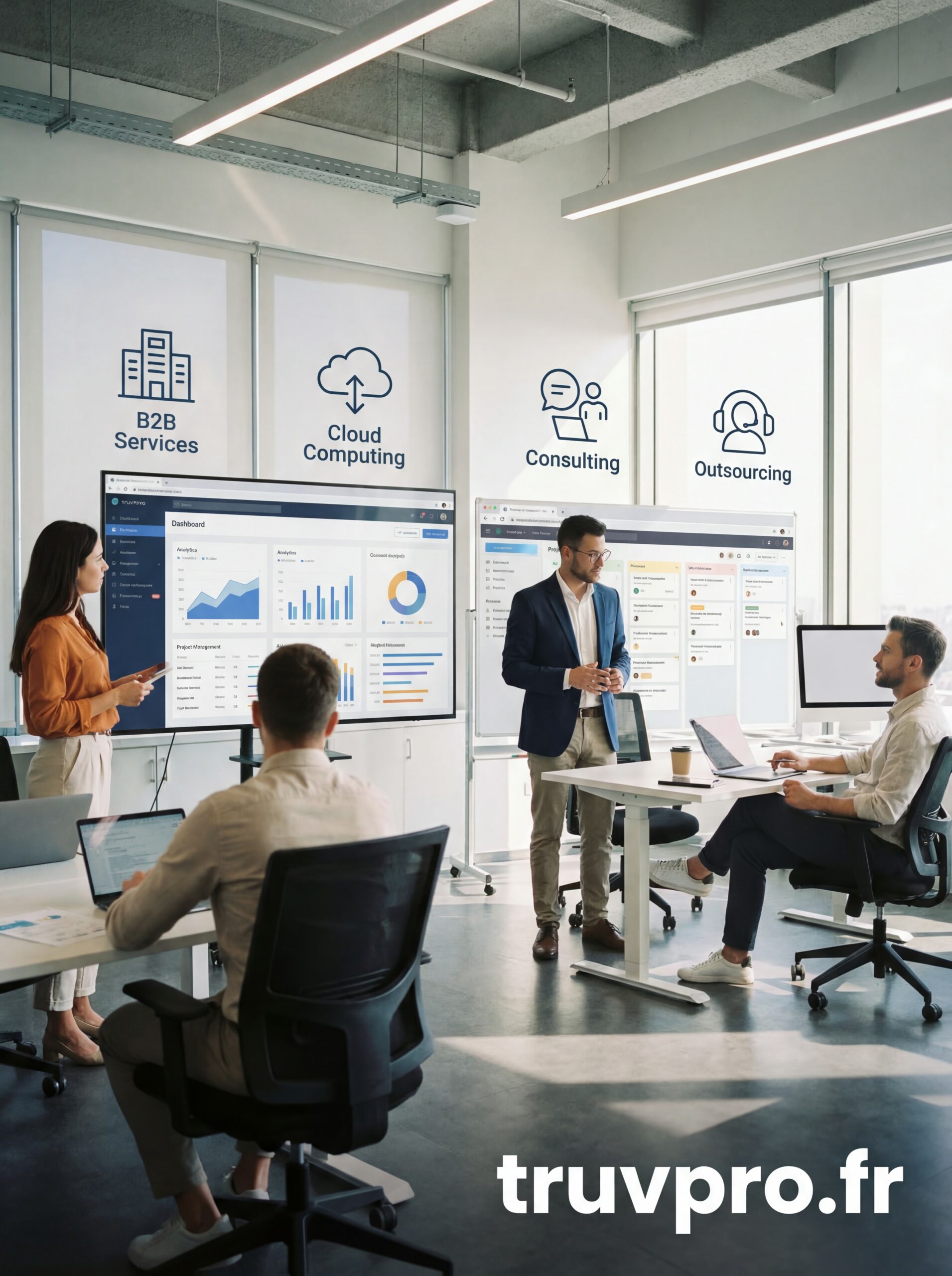 Comment améliorer la productivité grâce aux services aux entreprises