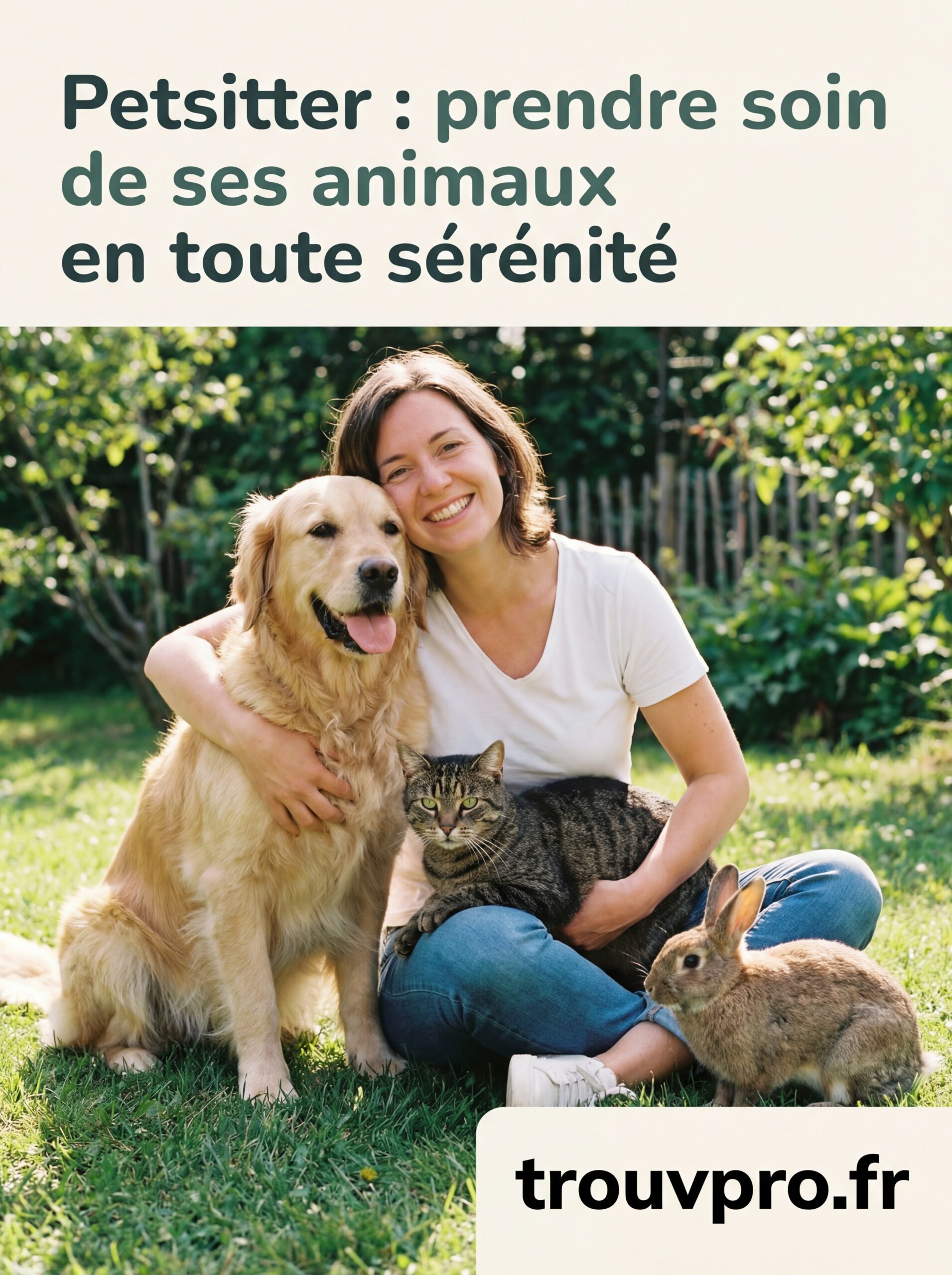 Petsitter : prendre soin de ses animaux en toute sérénité