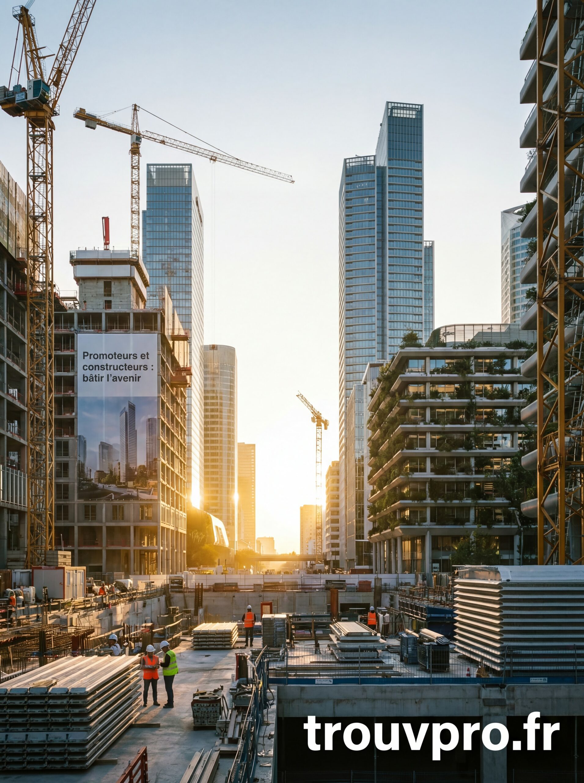 Promoteurs et constructeurs : bâtir l’avenir