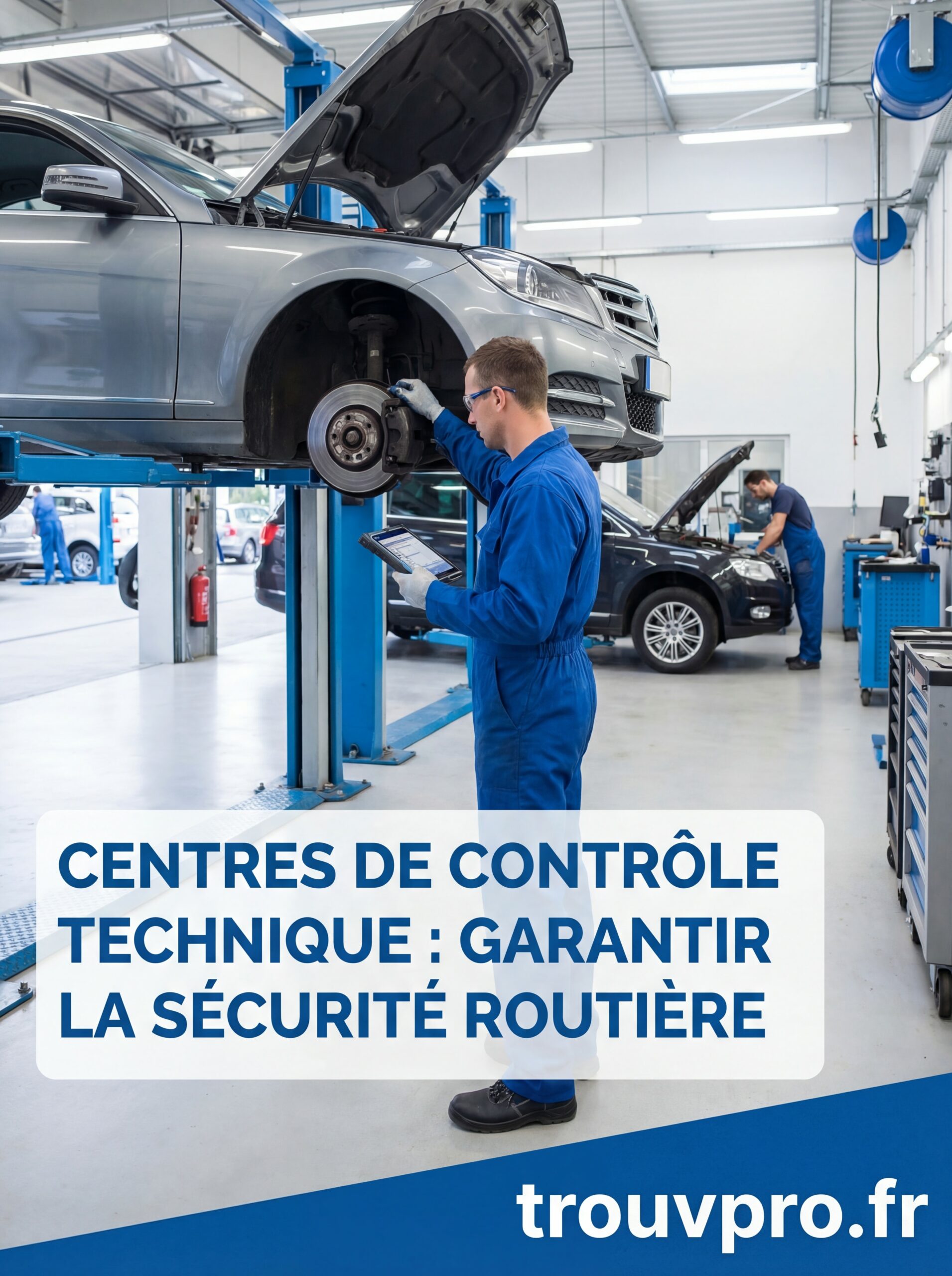 Centres de contrôle technique : garantir la sécurité routière