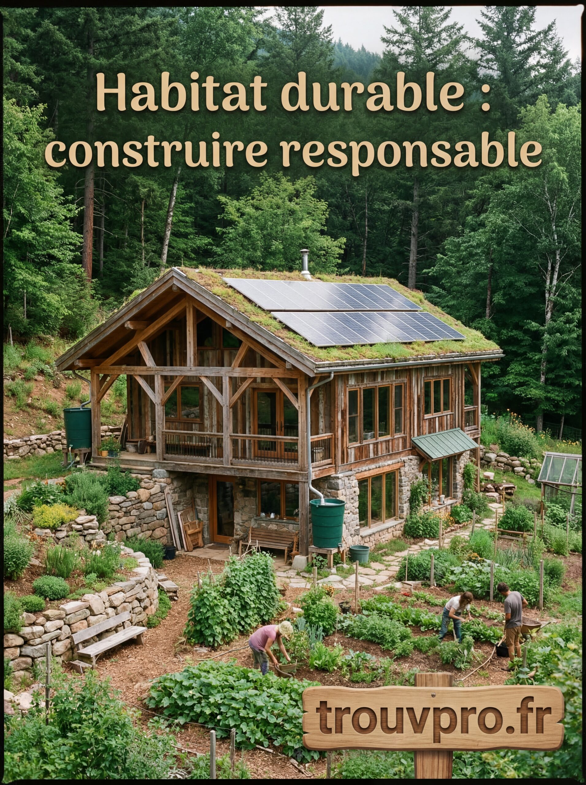 Habitat durable : construire responsable
